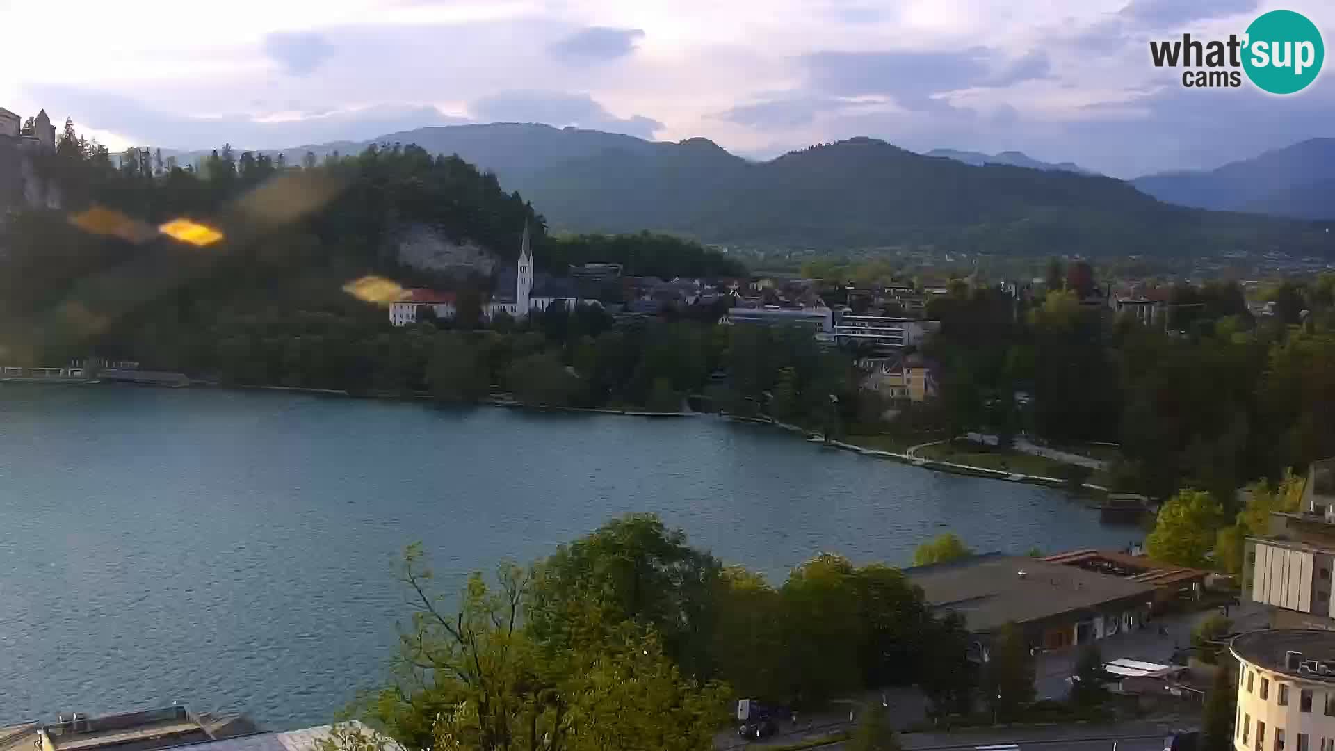 Panorama des Sees Bled