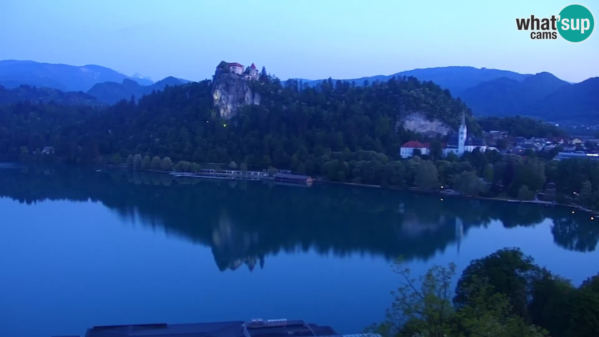 Panorama du lac de Bled