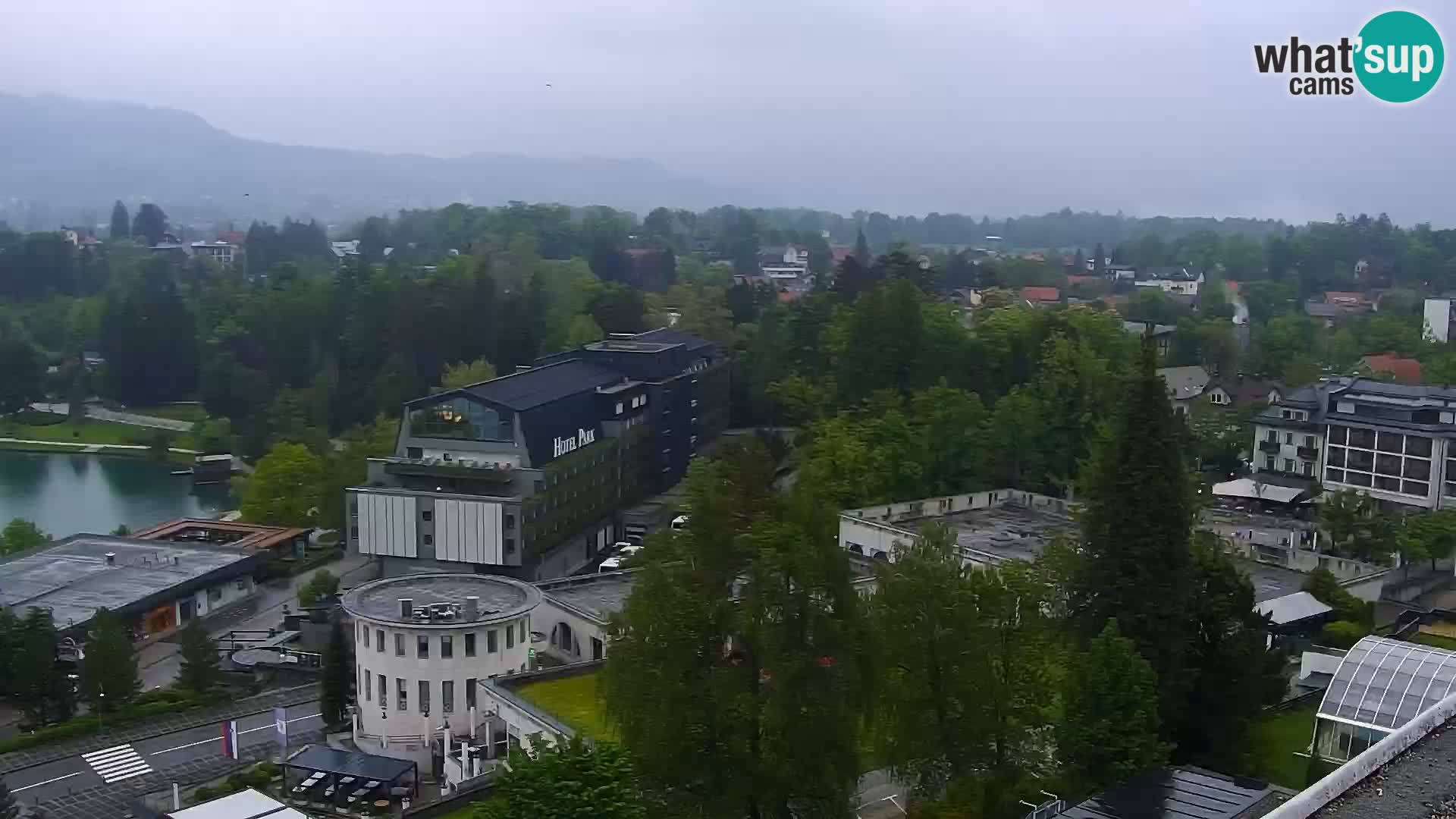 Panorama Blejskega jezera