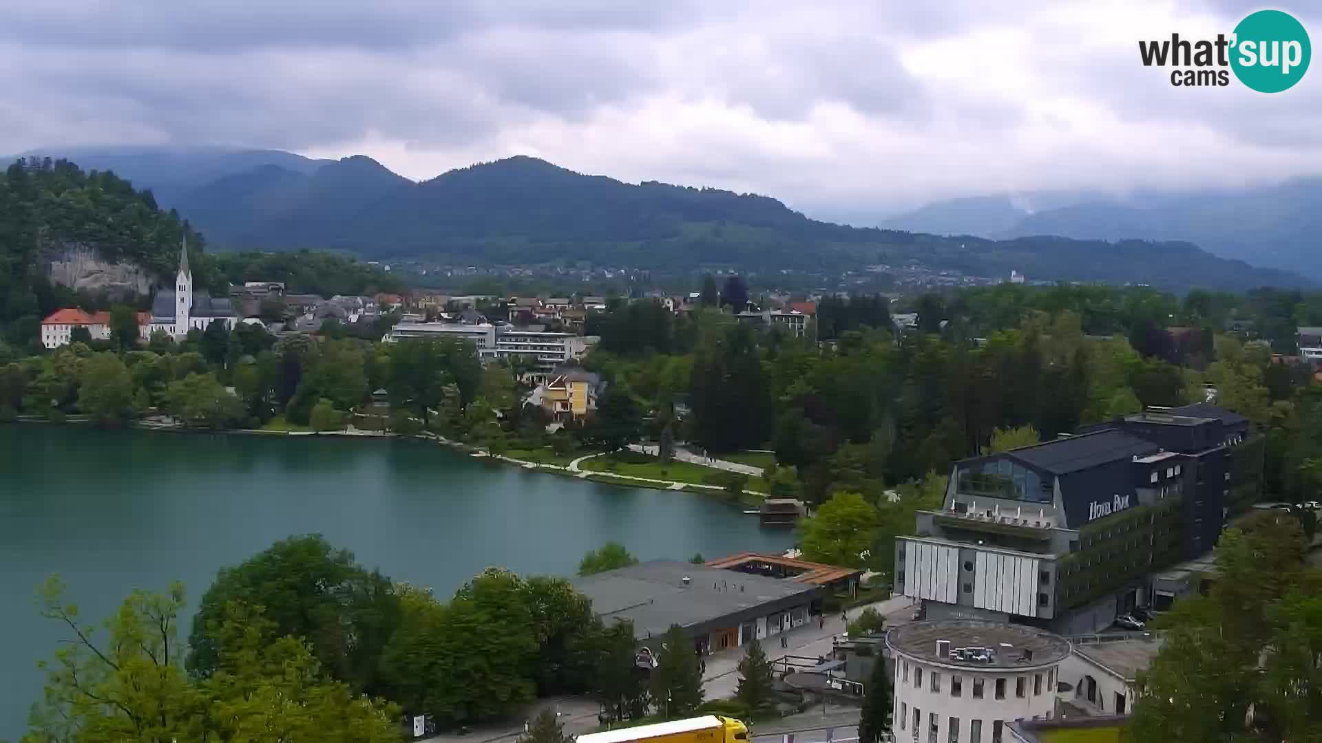 Panorama du lac de Bled