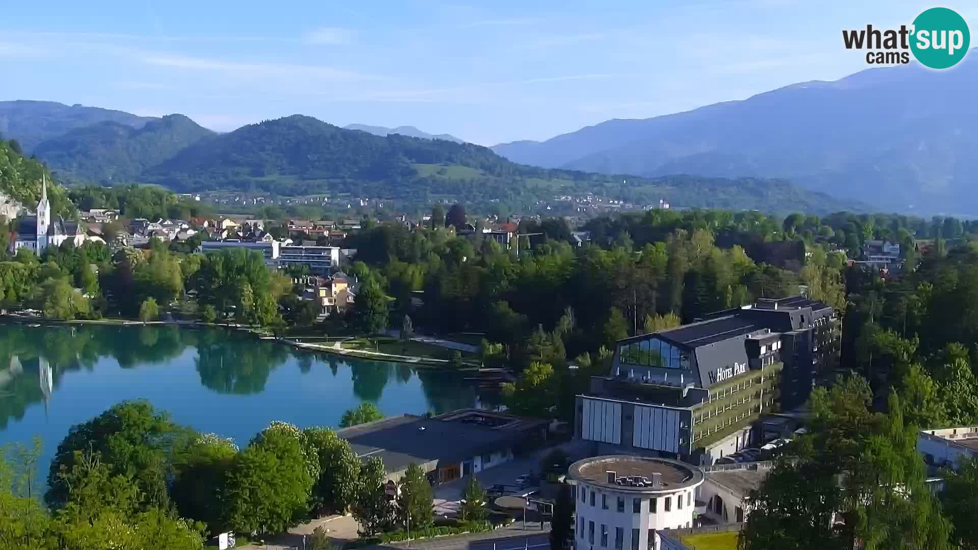 Panorama Blejskega jezera