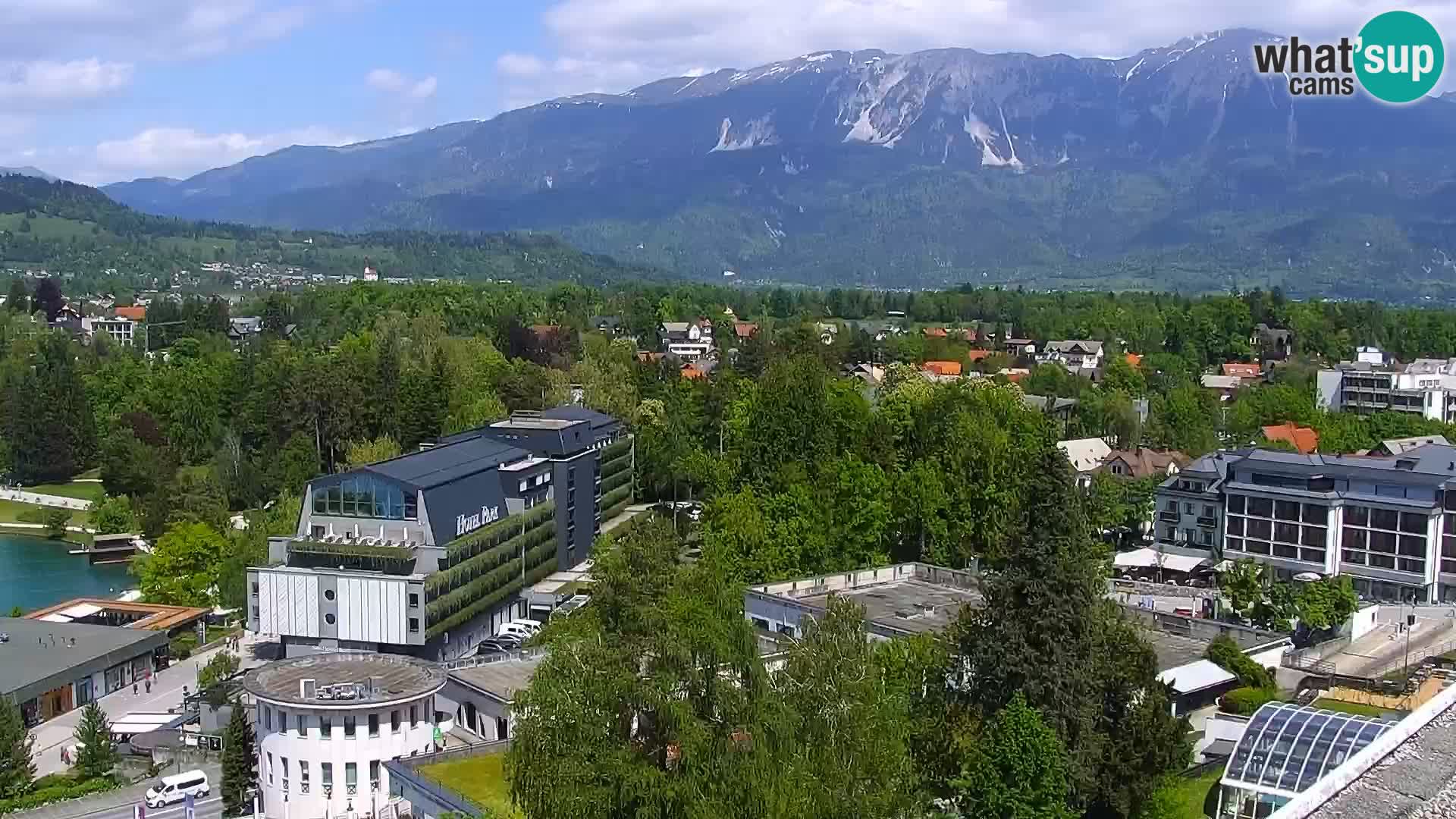 Panorama du lac de Bled