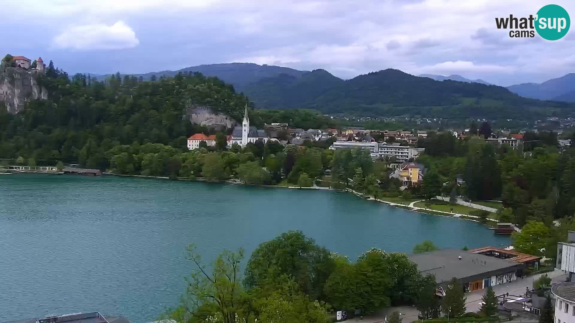 Panorama du lac de Bled