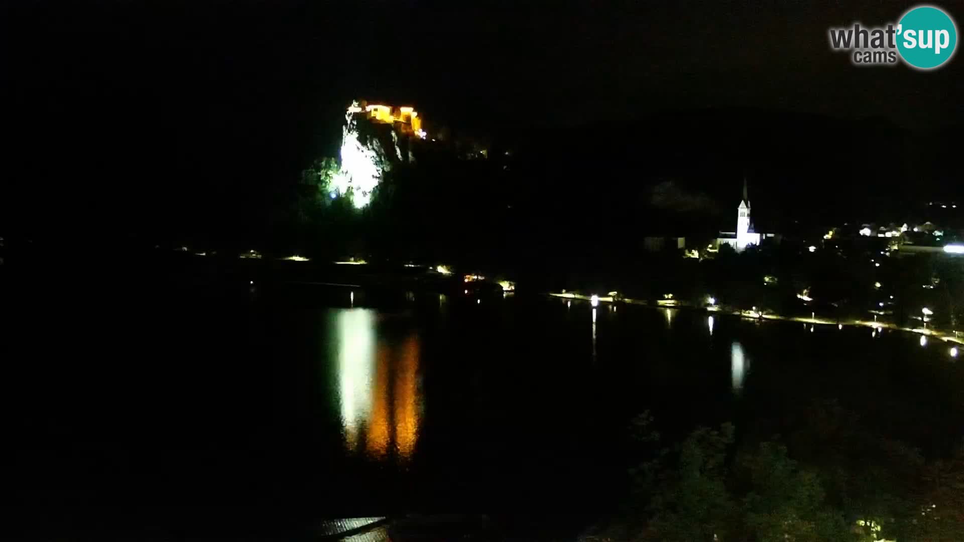 Panorama del lago Bled