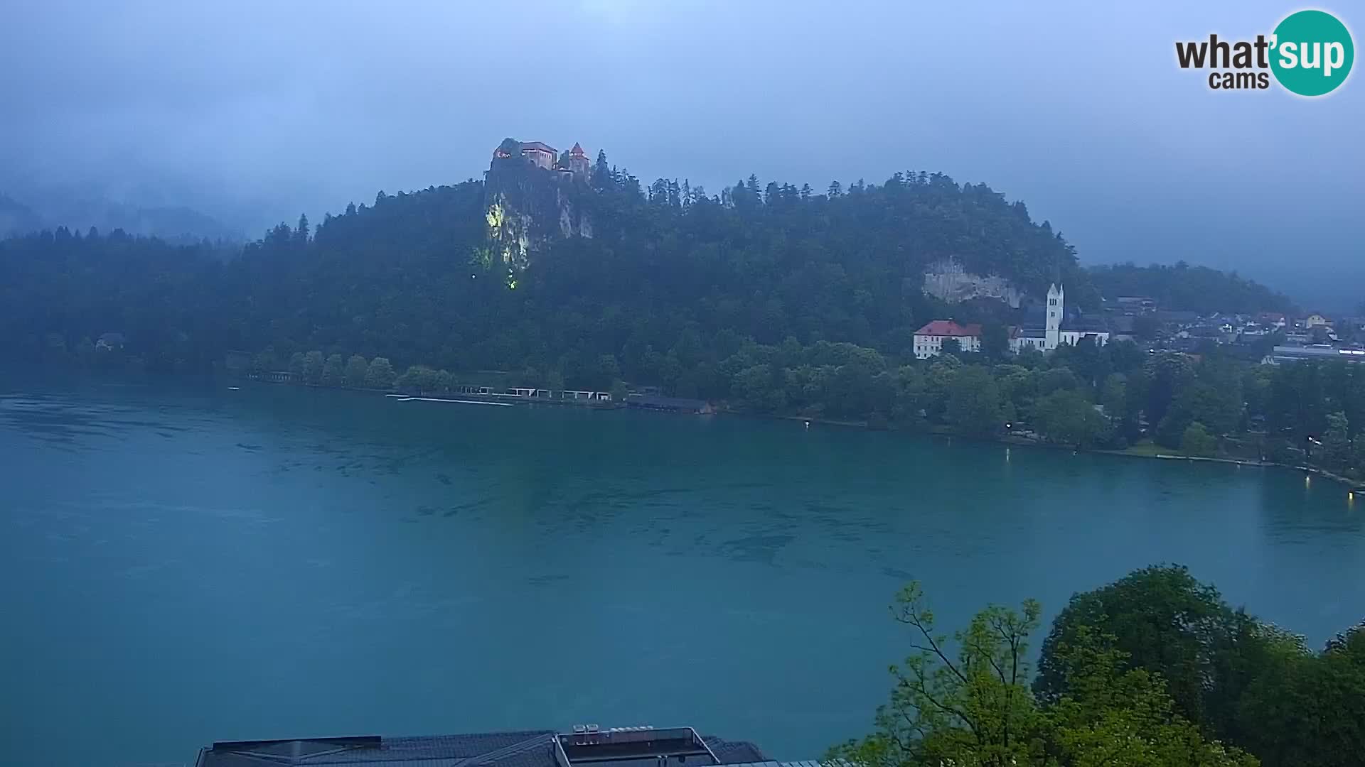 Panorama Blejskega jezera