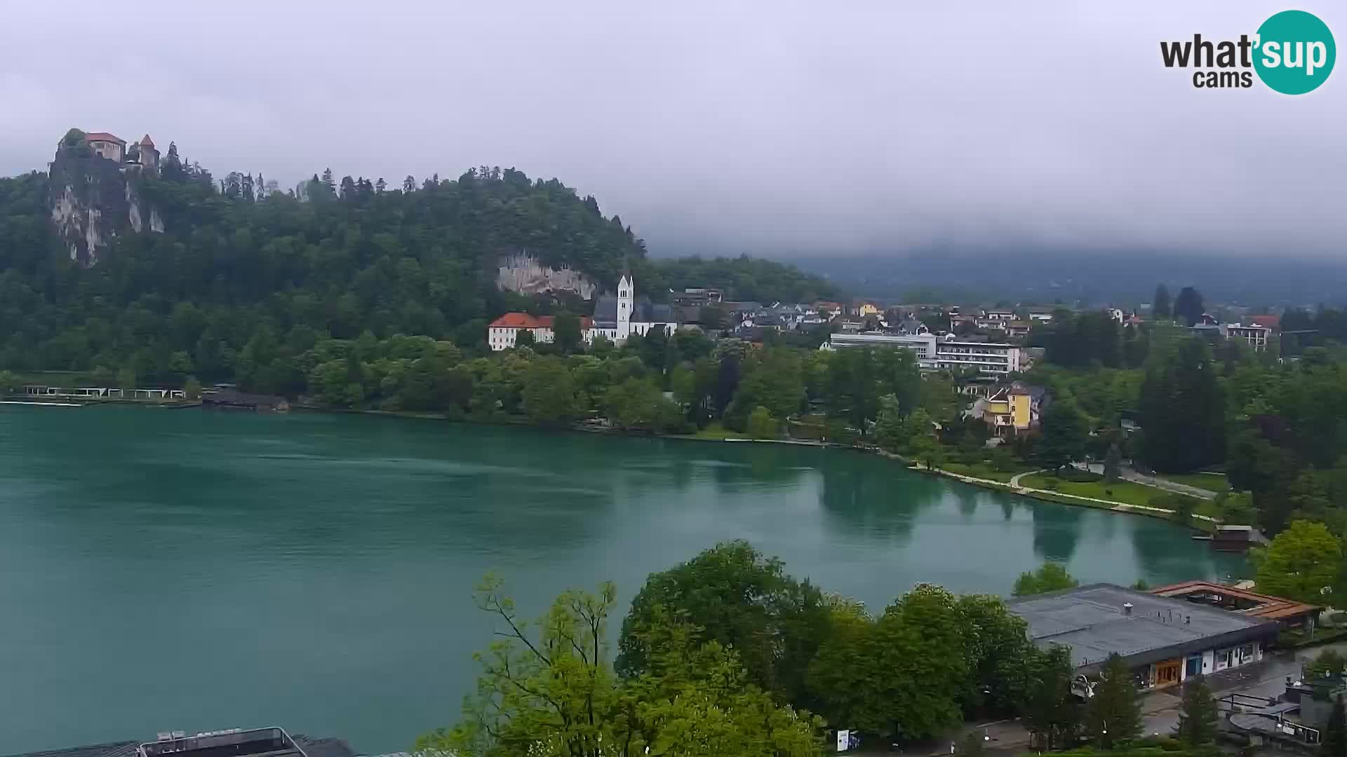 Panorama of Lake Bled