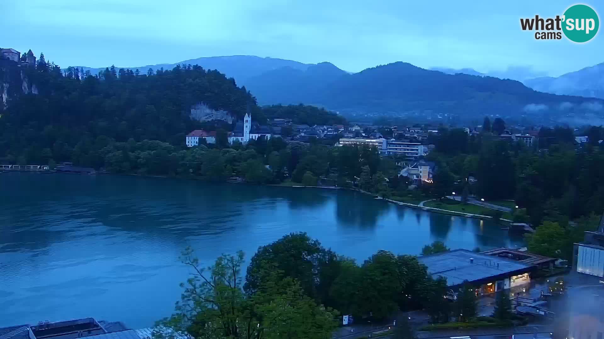 Panorama des Sees Bled