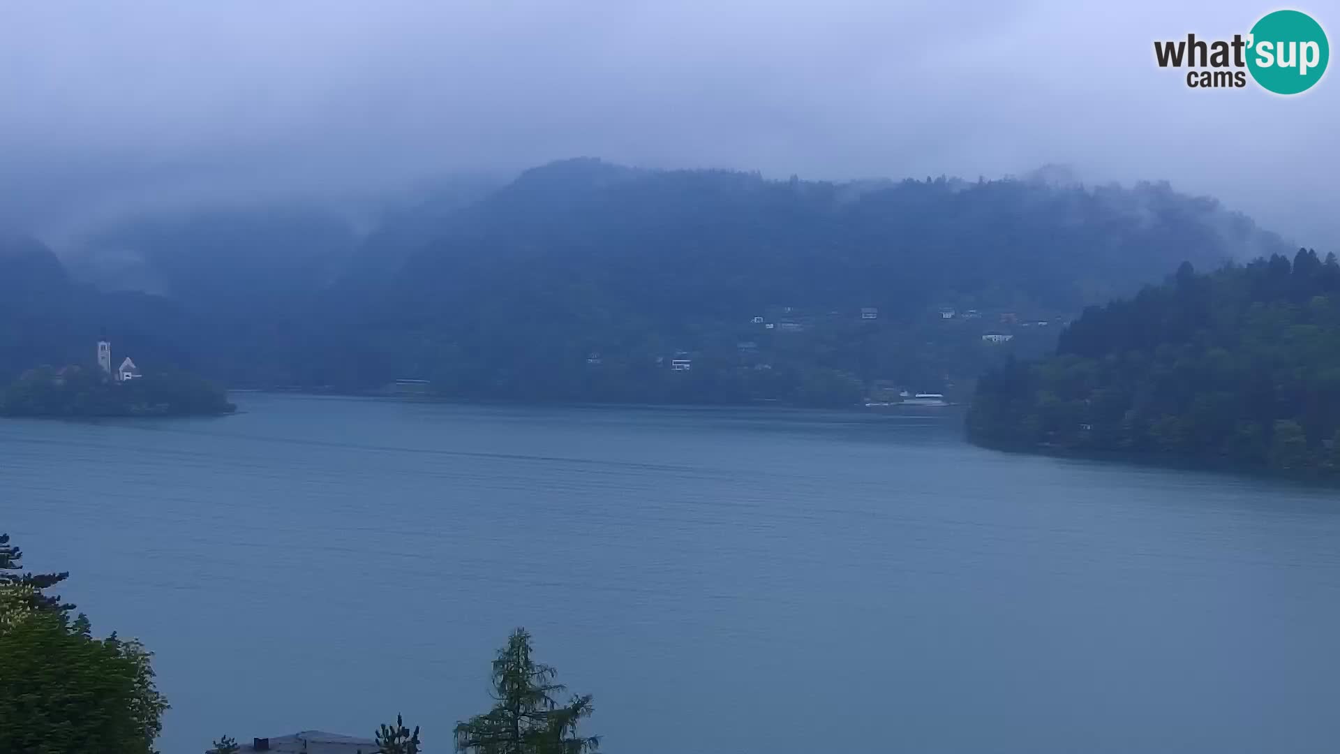 Panorama du lac de Bled
