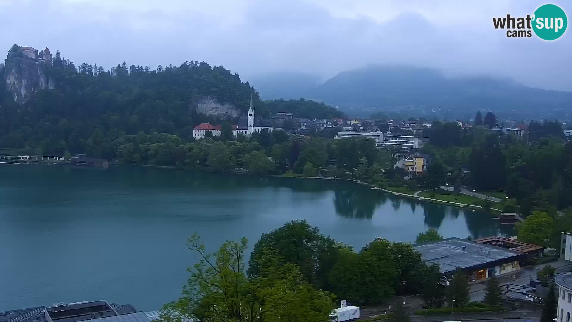 Panorama du lac de Bled