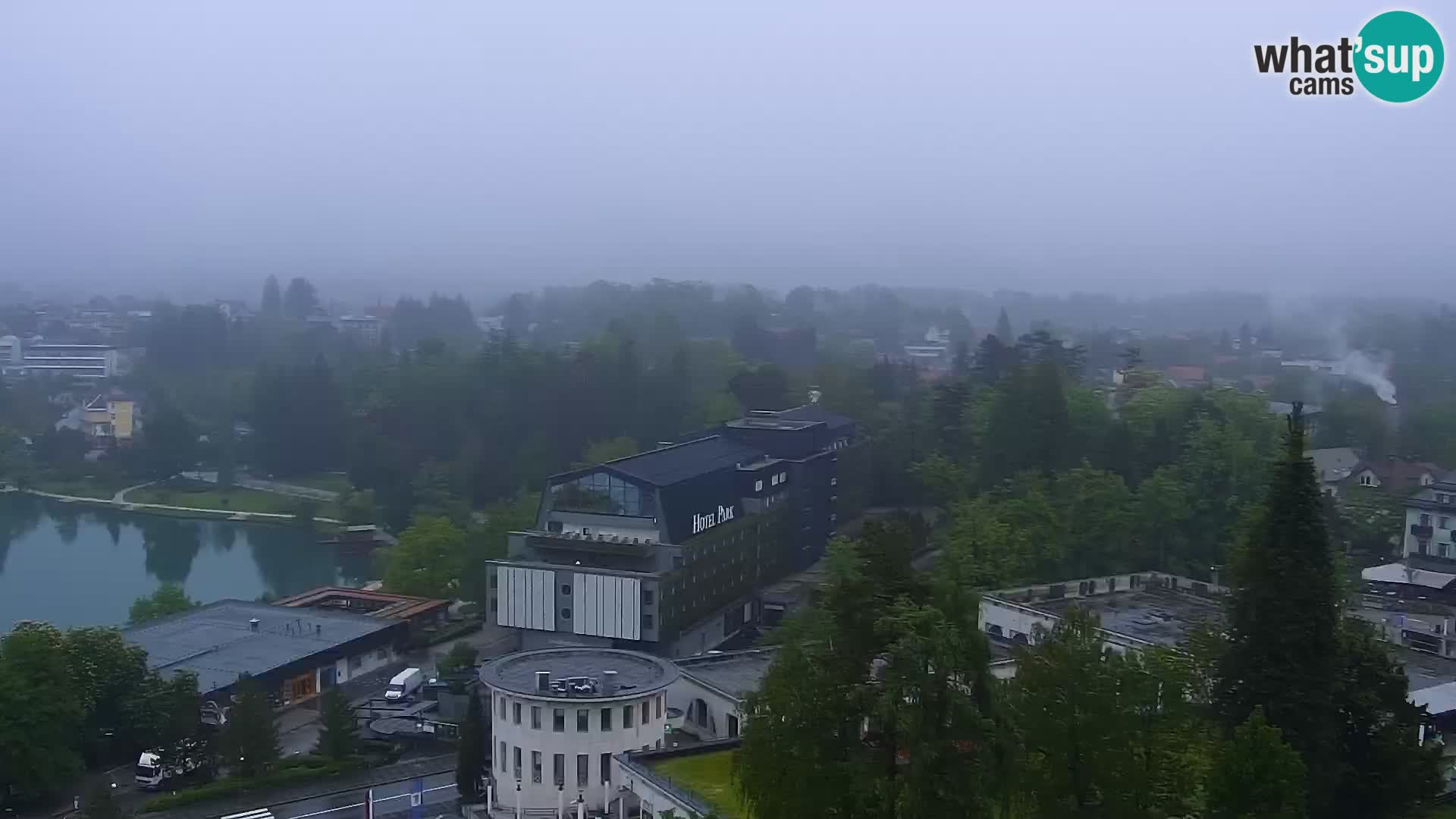 Panorama Blejskega jezera