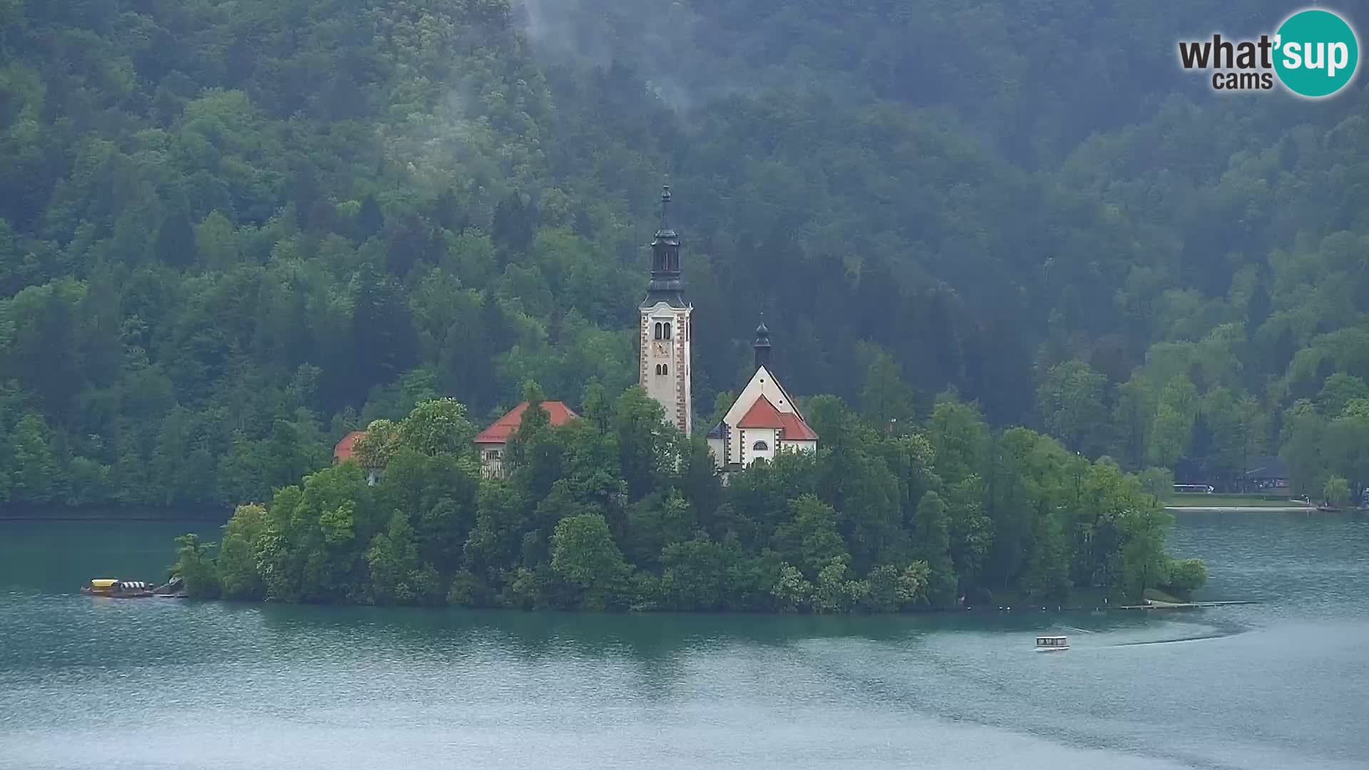 Panorama Blejskega jezera