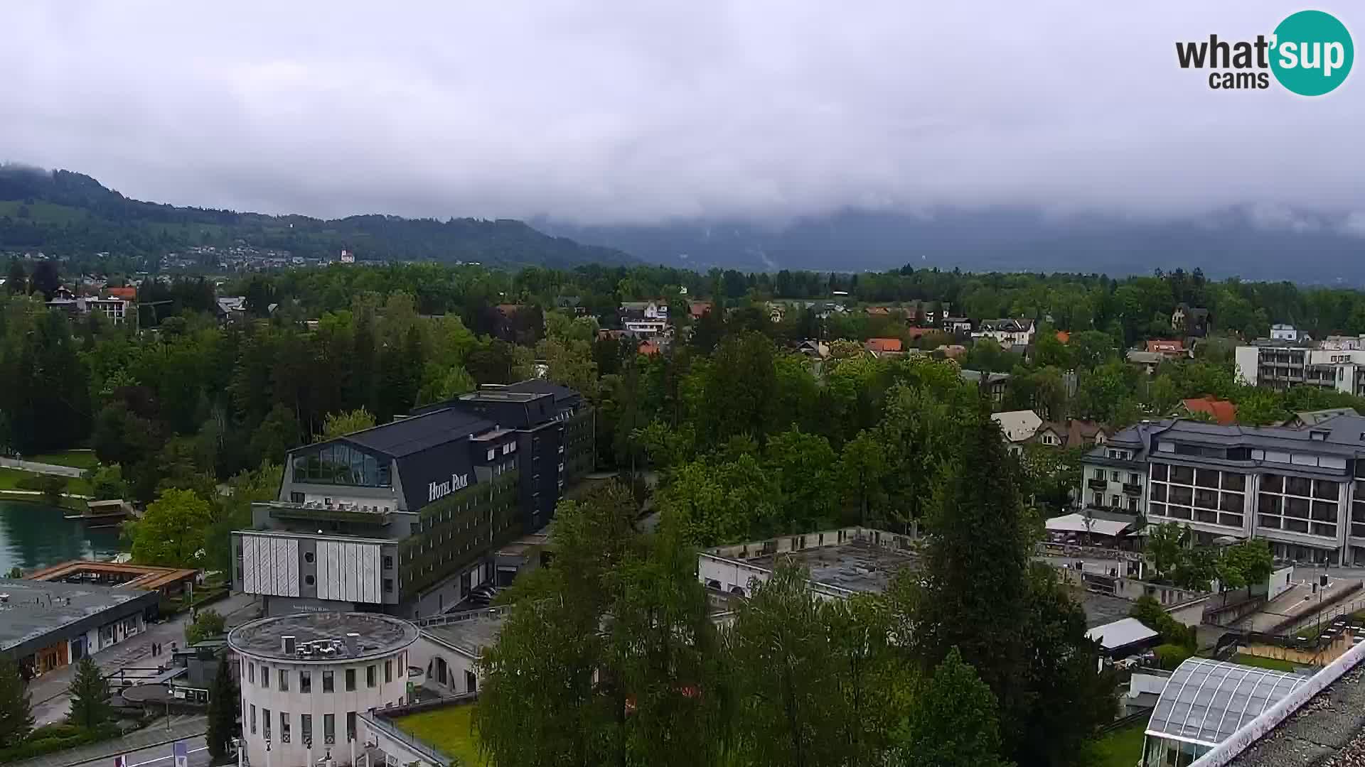 Panorama du lac de Bled