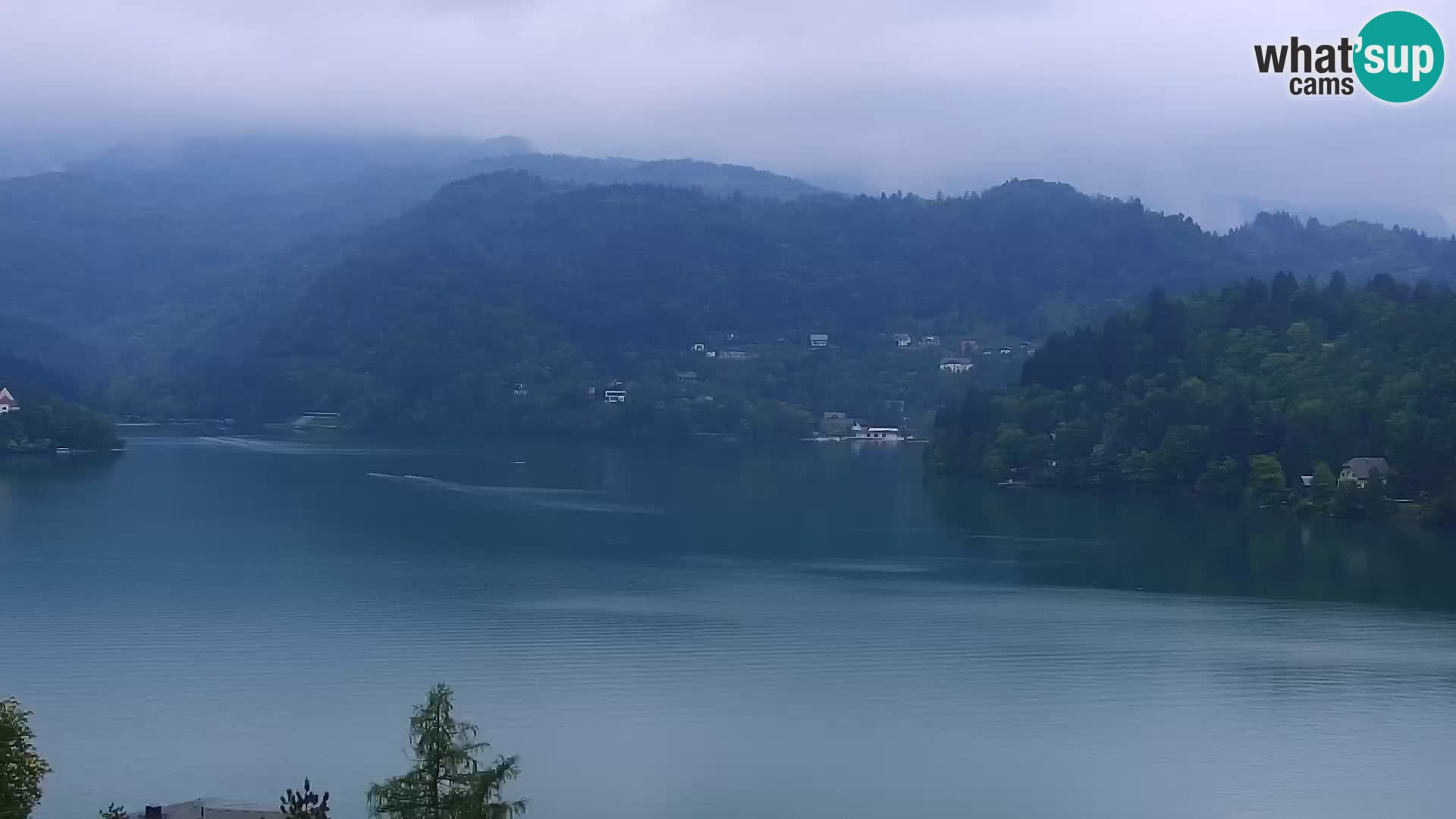 Panorama del lago Bled