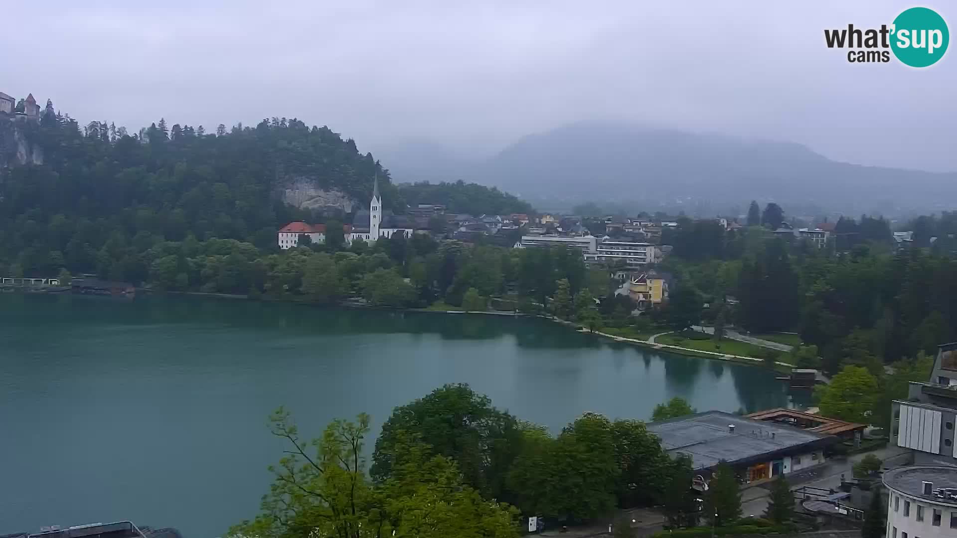 Panorama du lac de Bled