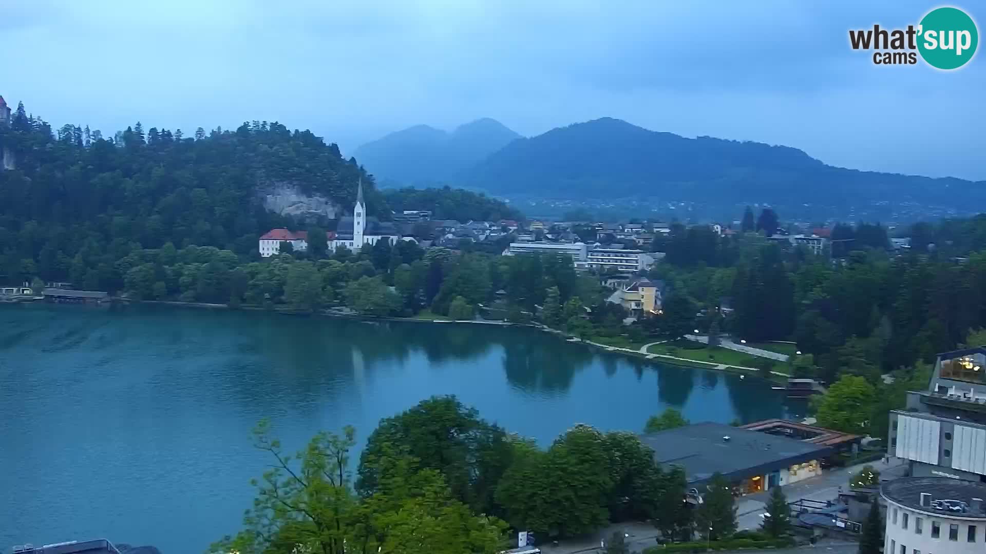Panorama du lac de Bled
