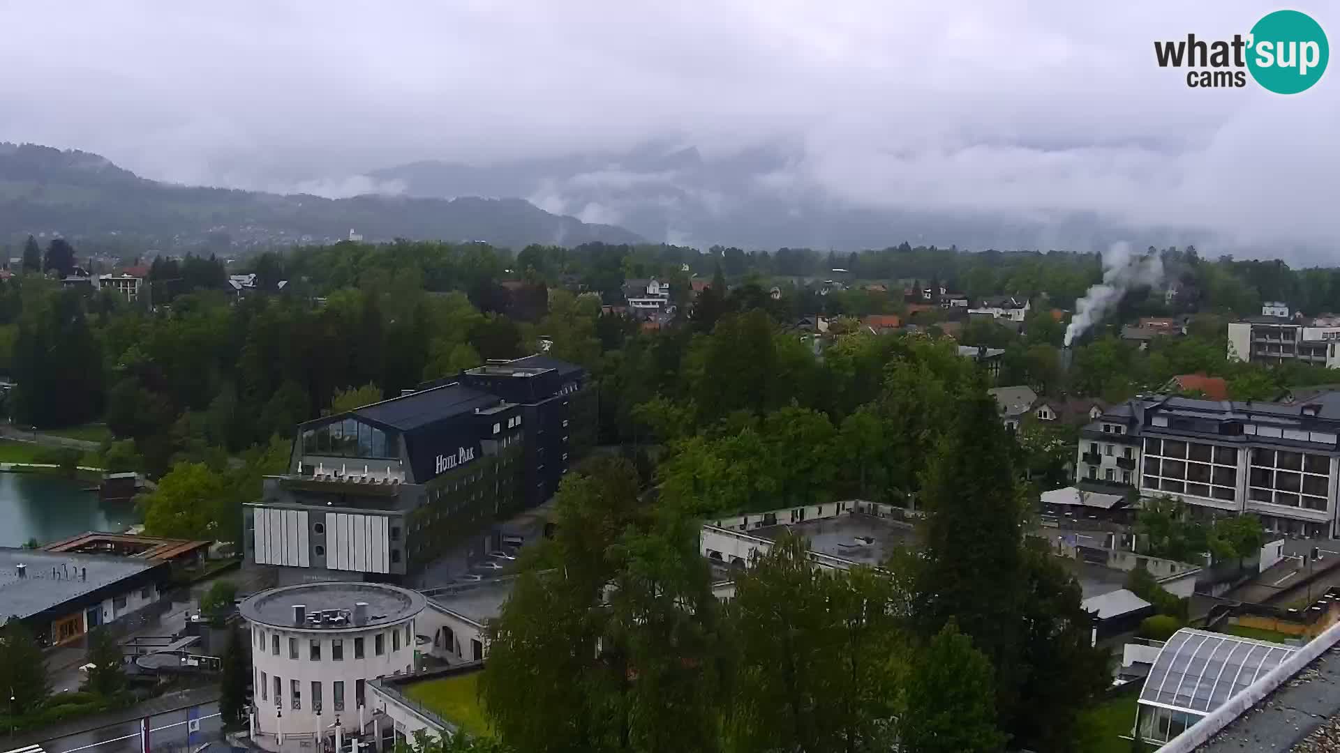 Panorama del lago Bled