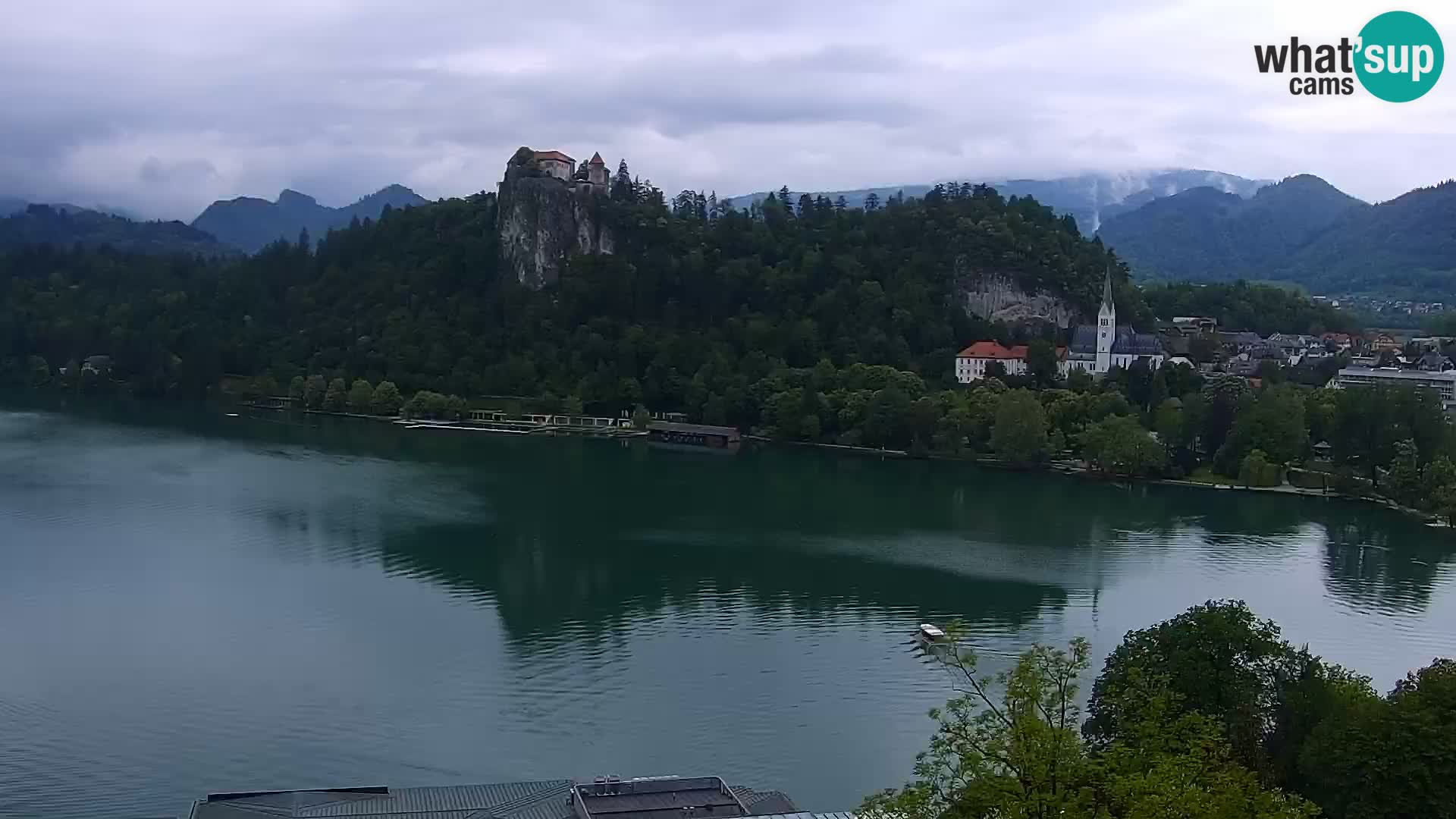 Panorama du lac de Bled