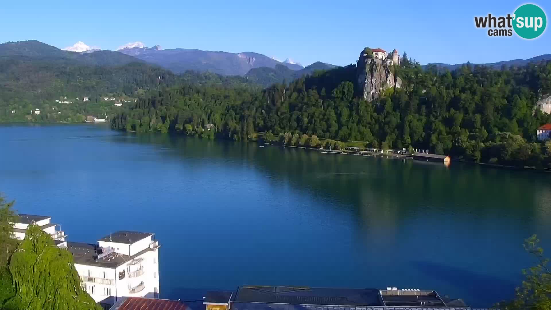 Panorama du lac de Bled