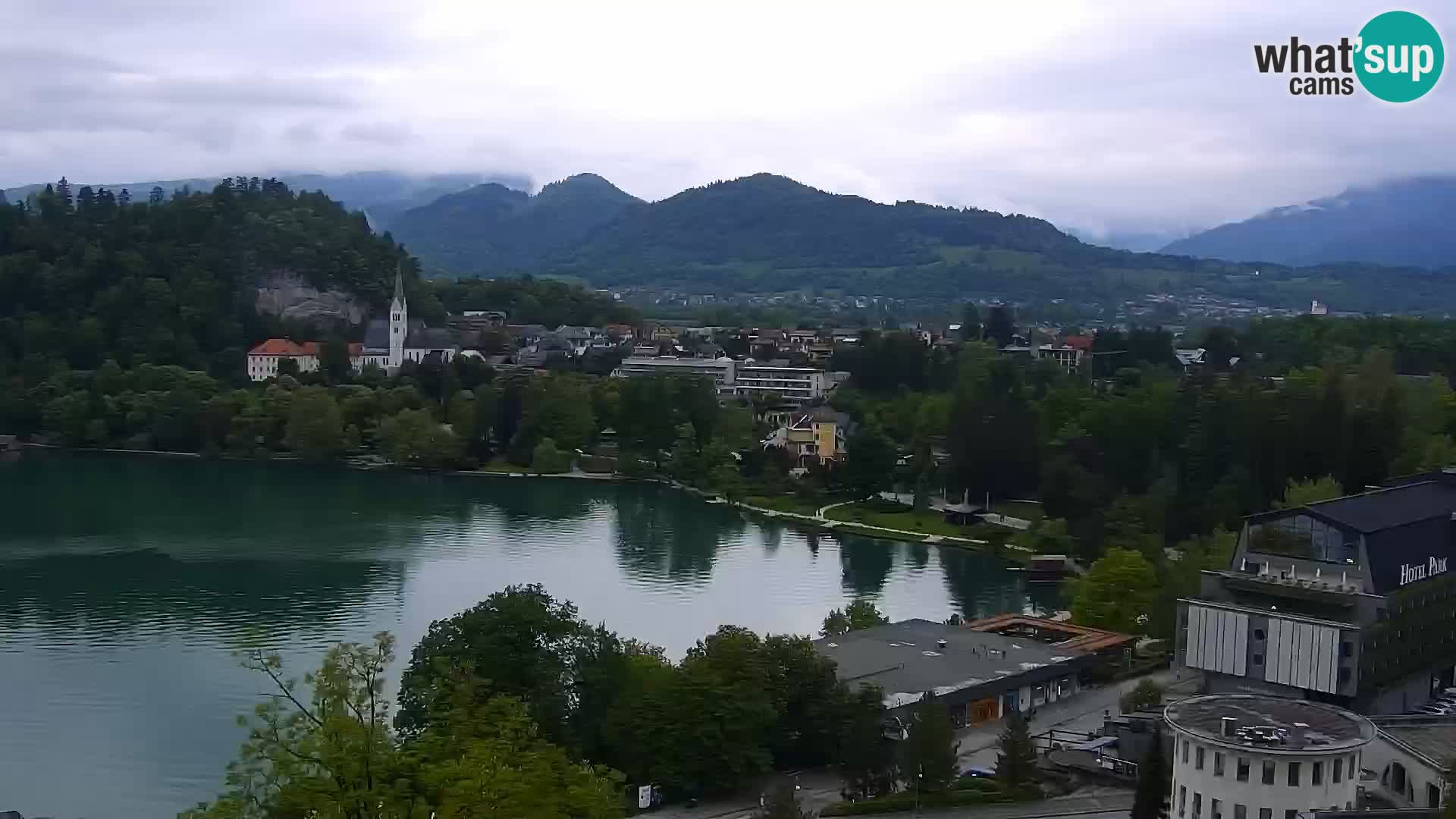 Panorama Blejskega jezera