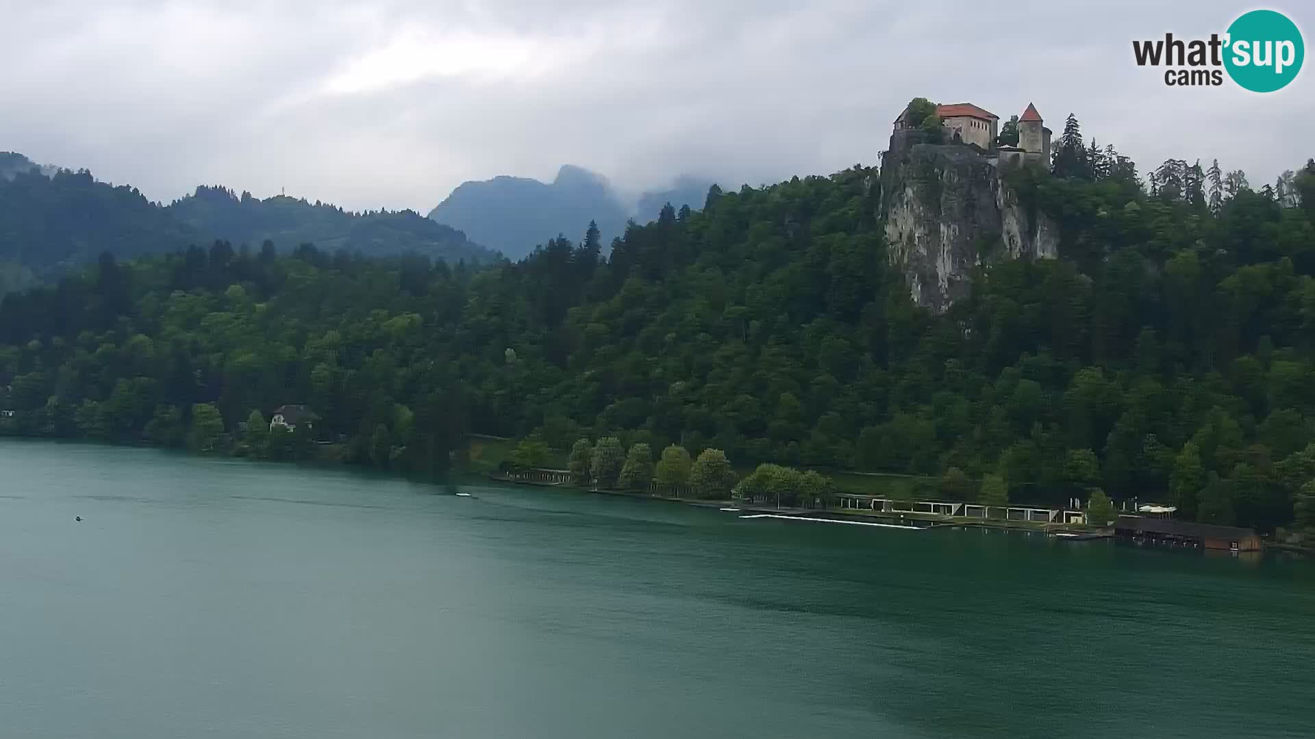 Panorama des Sees Bled