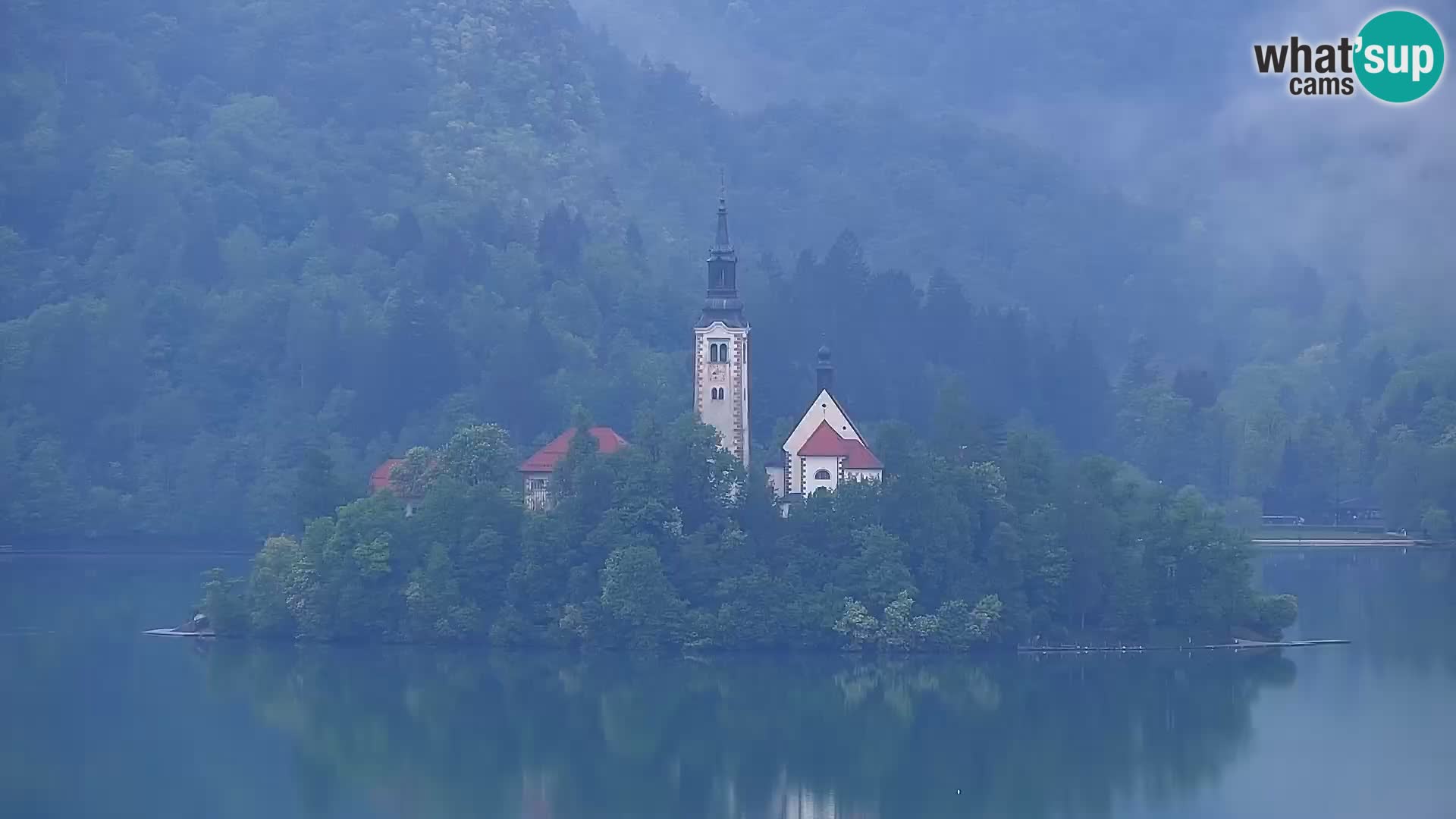 Panorama of Lake Bled