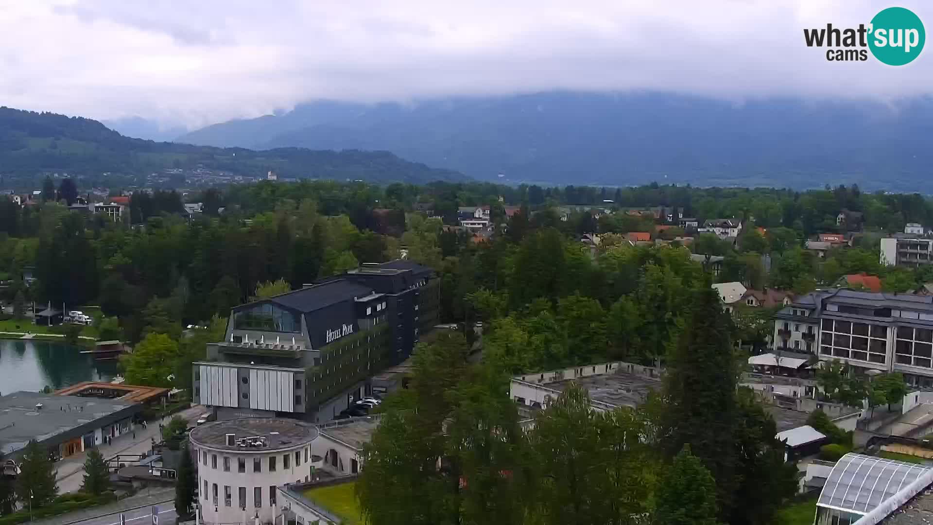 Panorama des Sees Bled