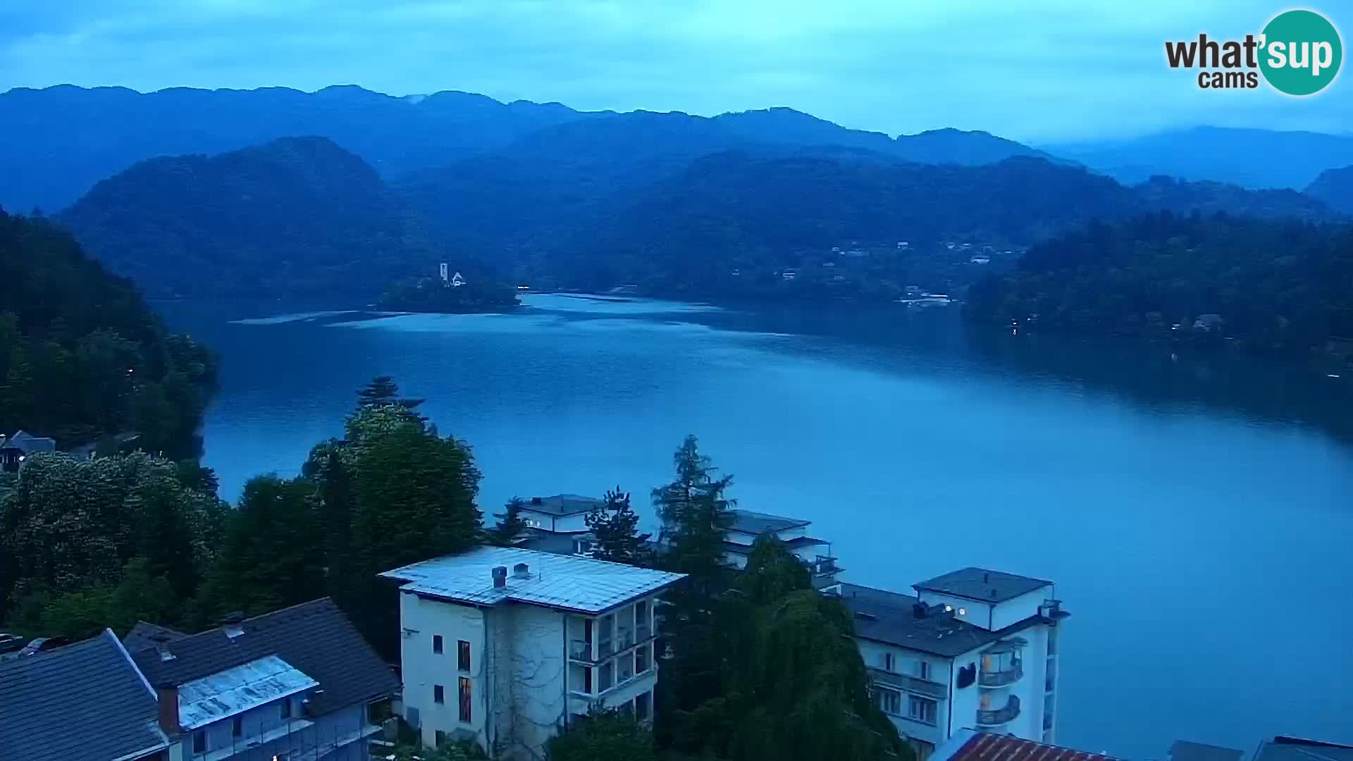 Panorama Blejskega jezera