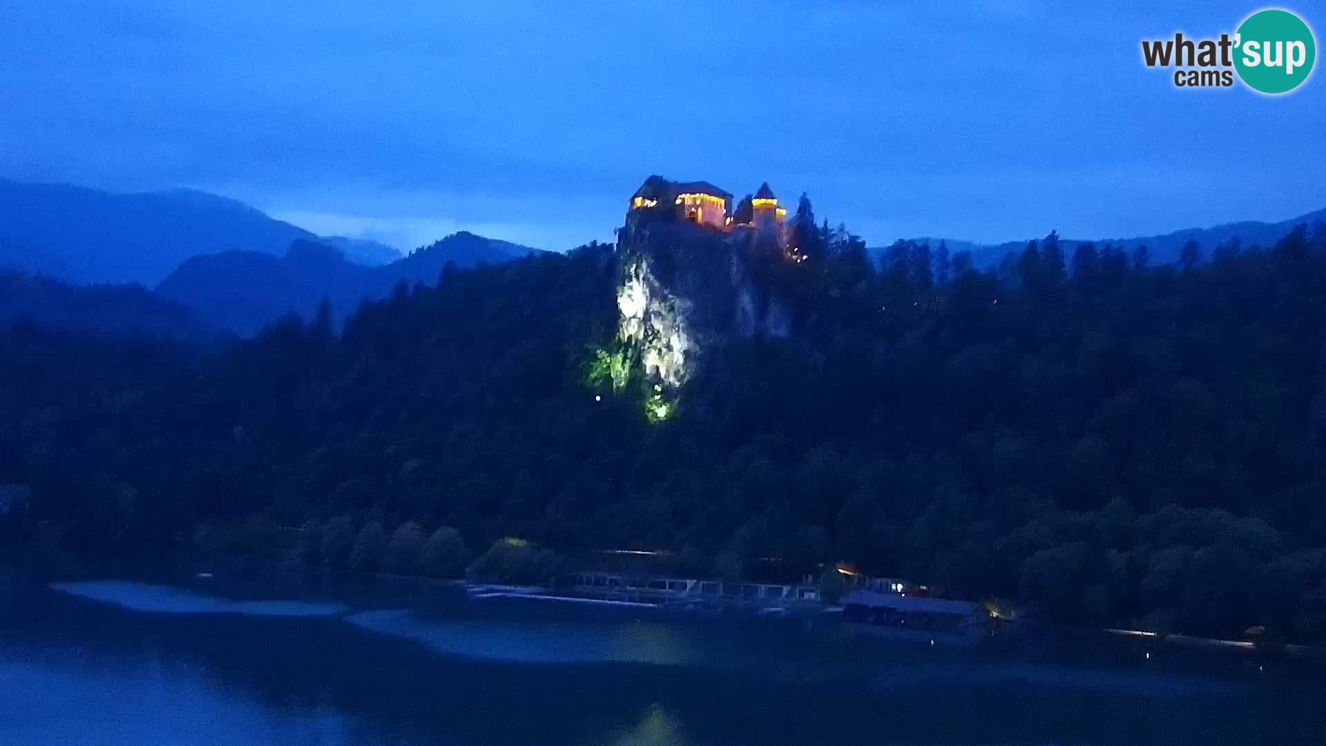 Panorama du lac de Bled