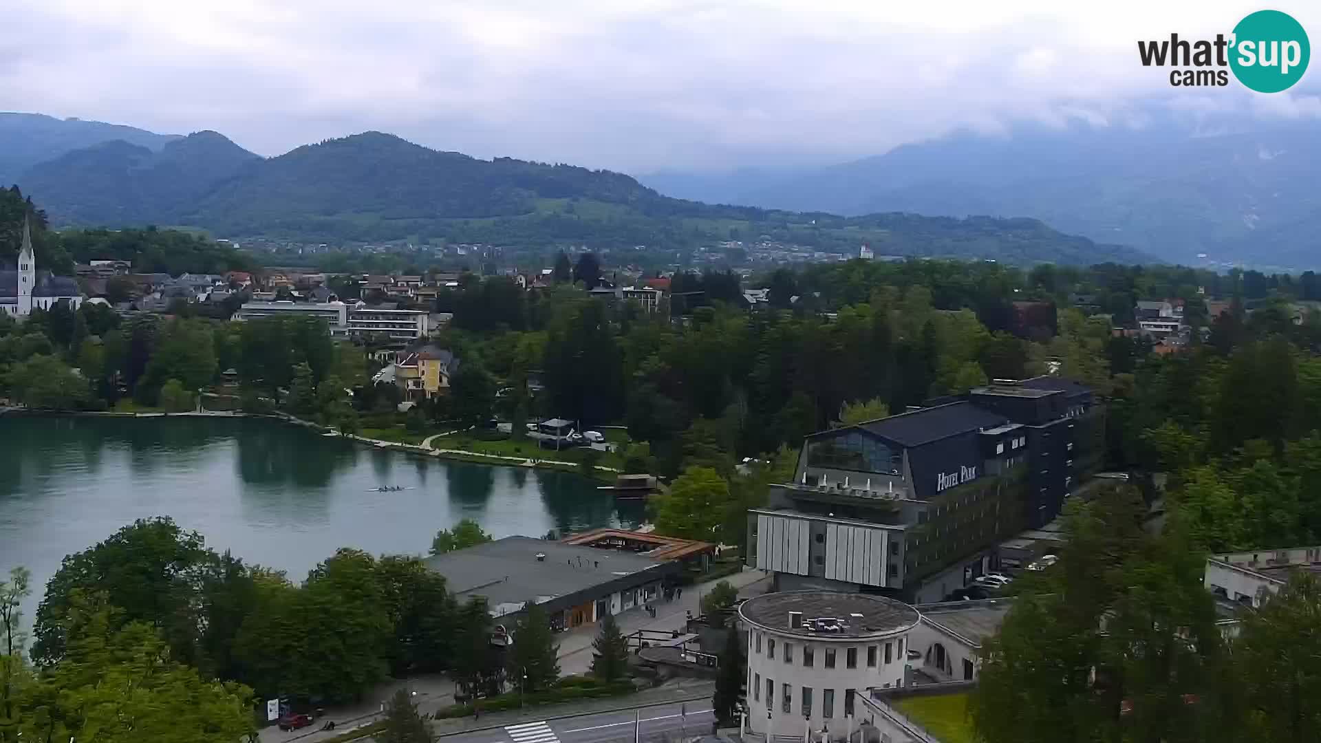 Panorama des Sees Bled