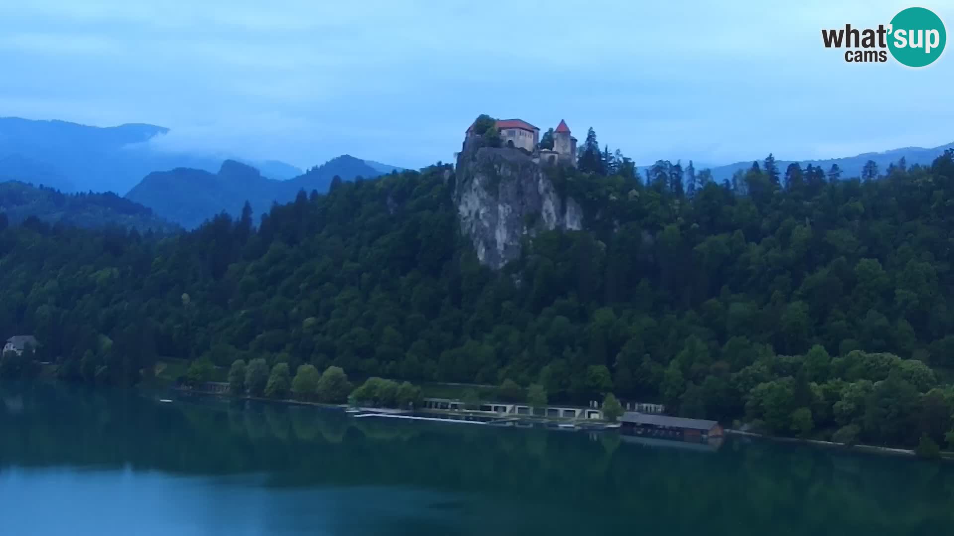 Panorama Blejskega jezera