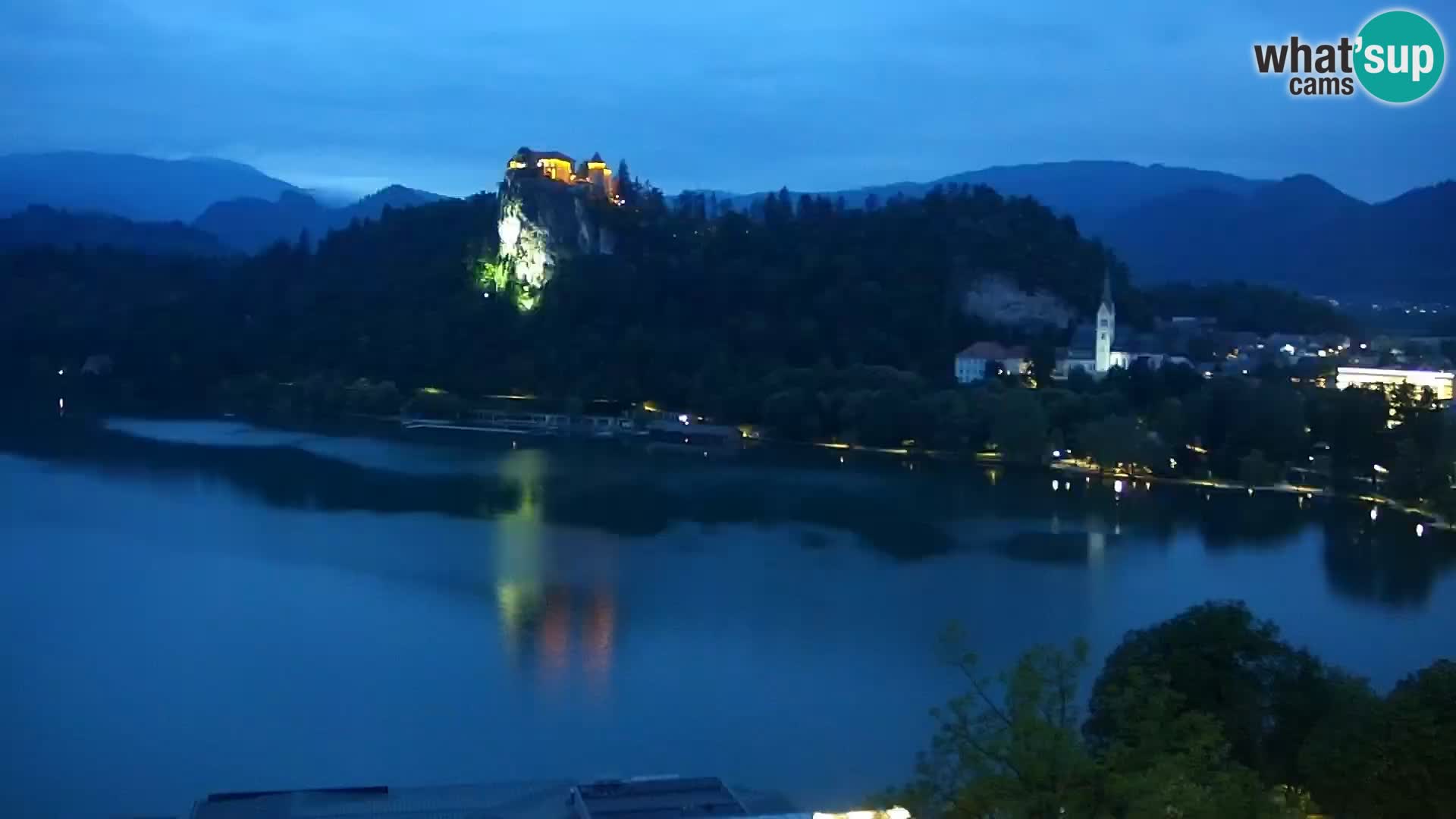 Panorama Blejskega jezera