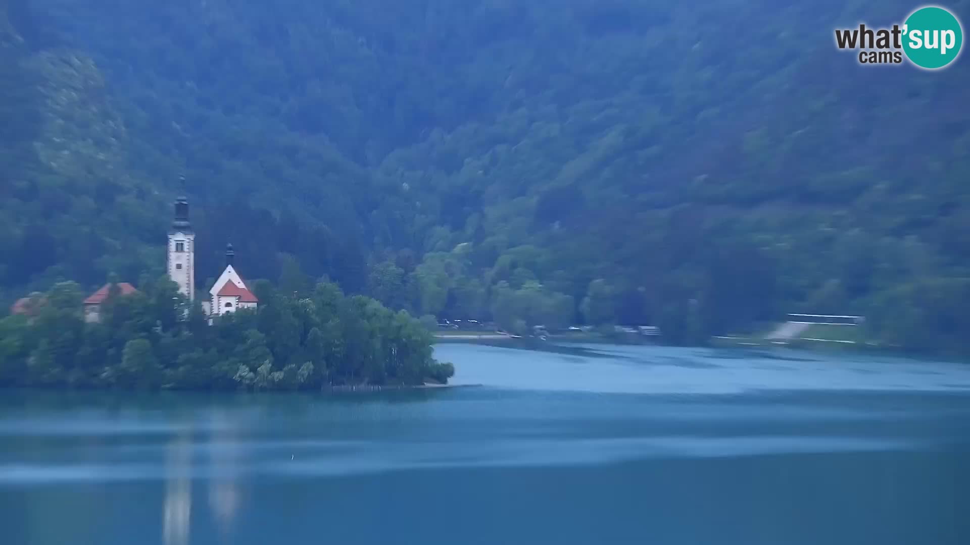 Panorama du lac de Bled