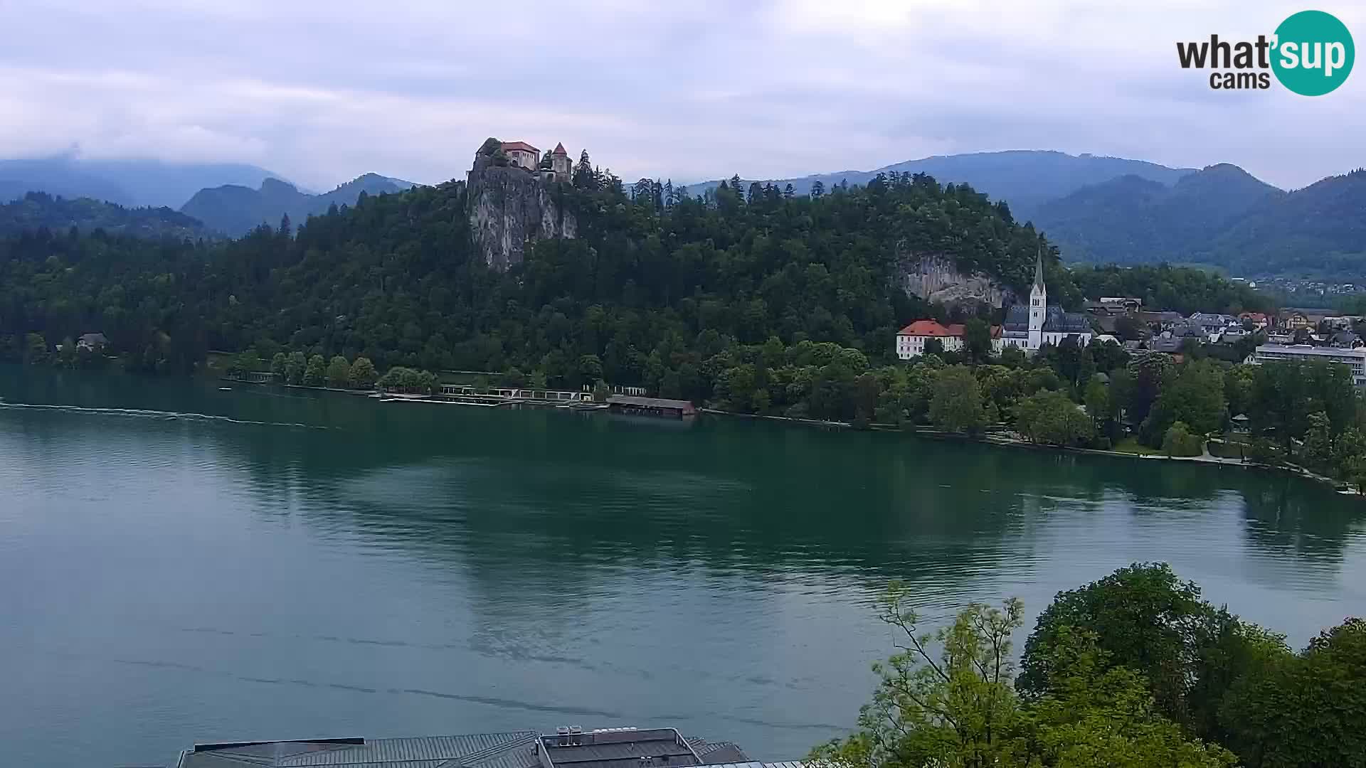 Panorama of Lake Bled