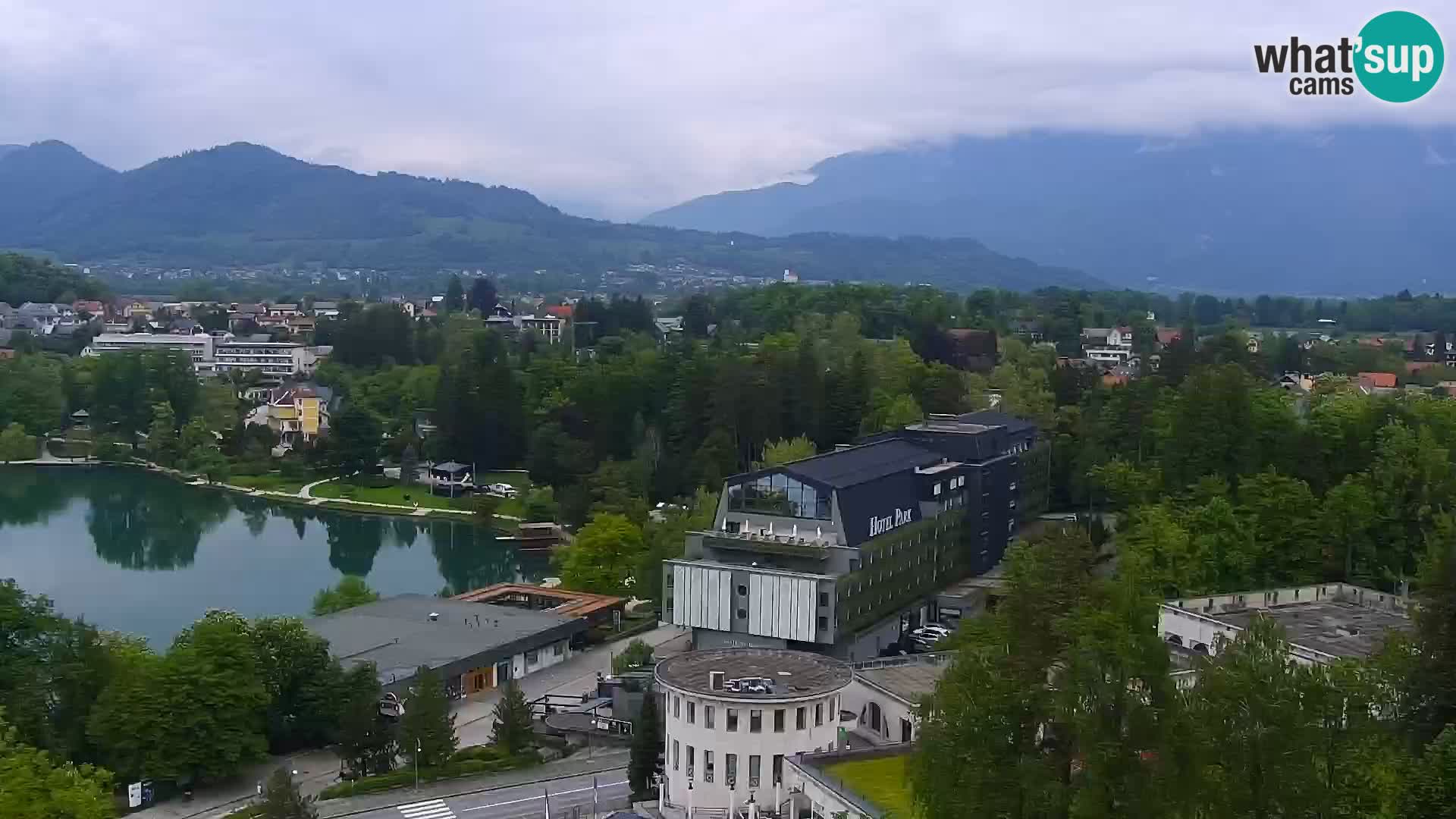 Panorama Blejskega jezera