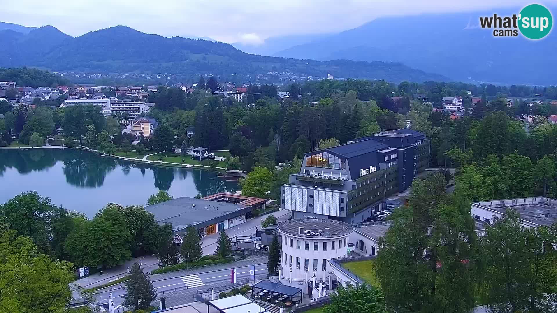 Panorama du lac de Bled