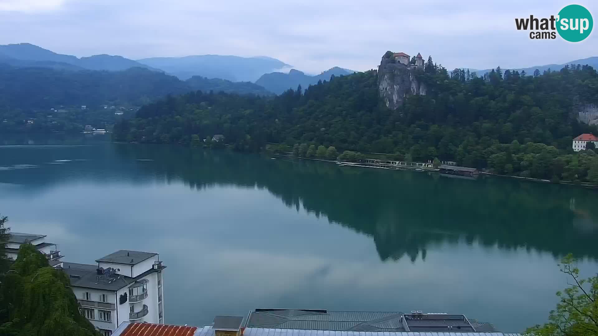 Panorama des Sees Bled