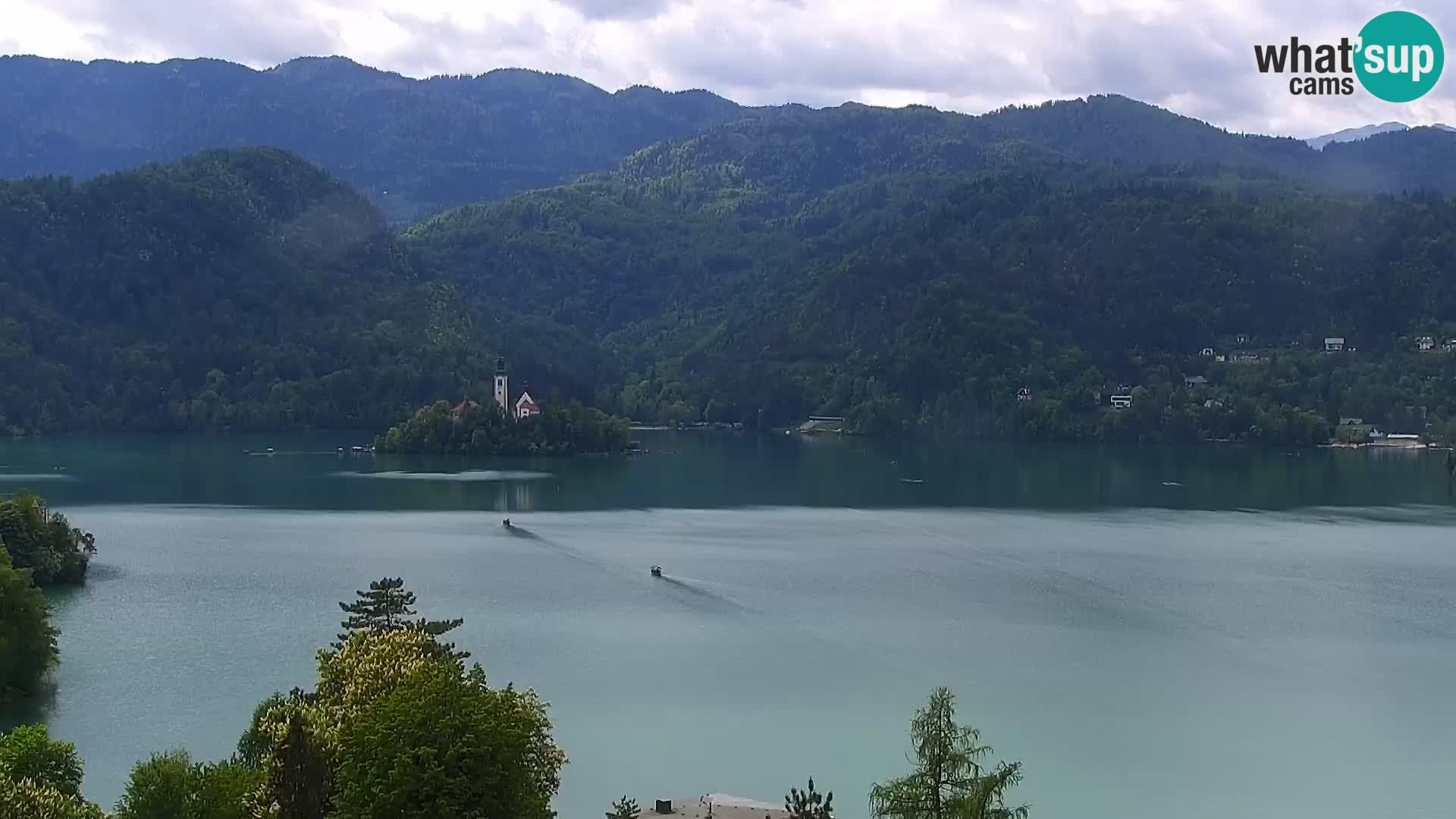 Panorama Blejskega jezera