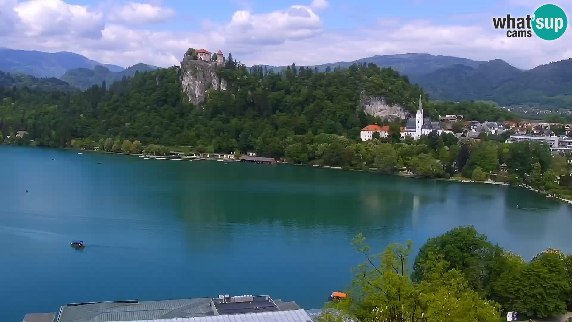 Panorama du lac de Bled