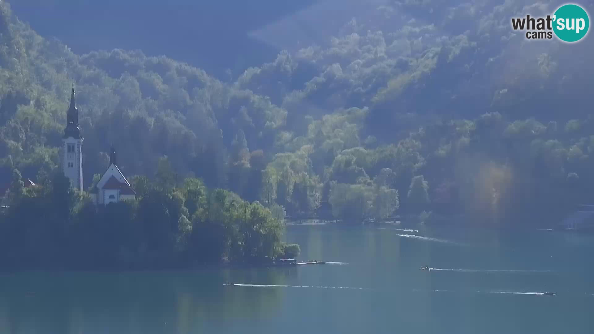 Panorama Blejskega jezera
