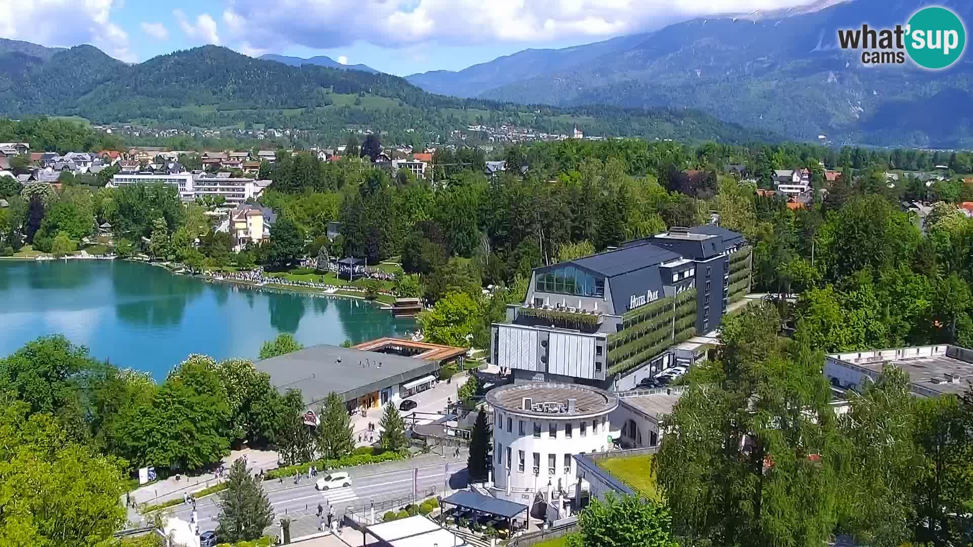 Panorama du lac de Bled