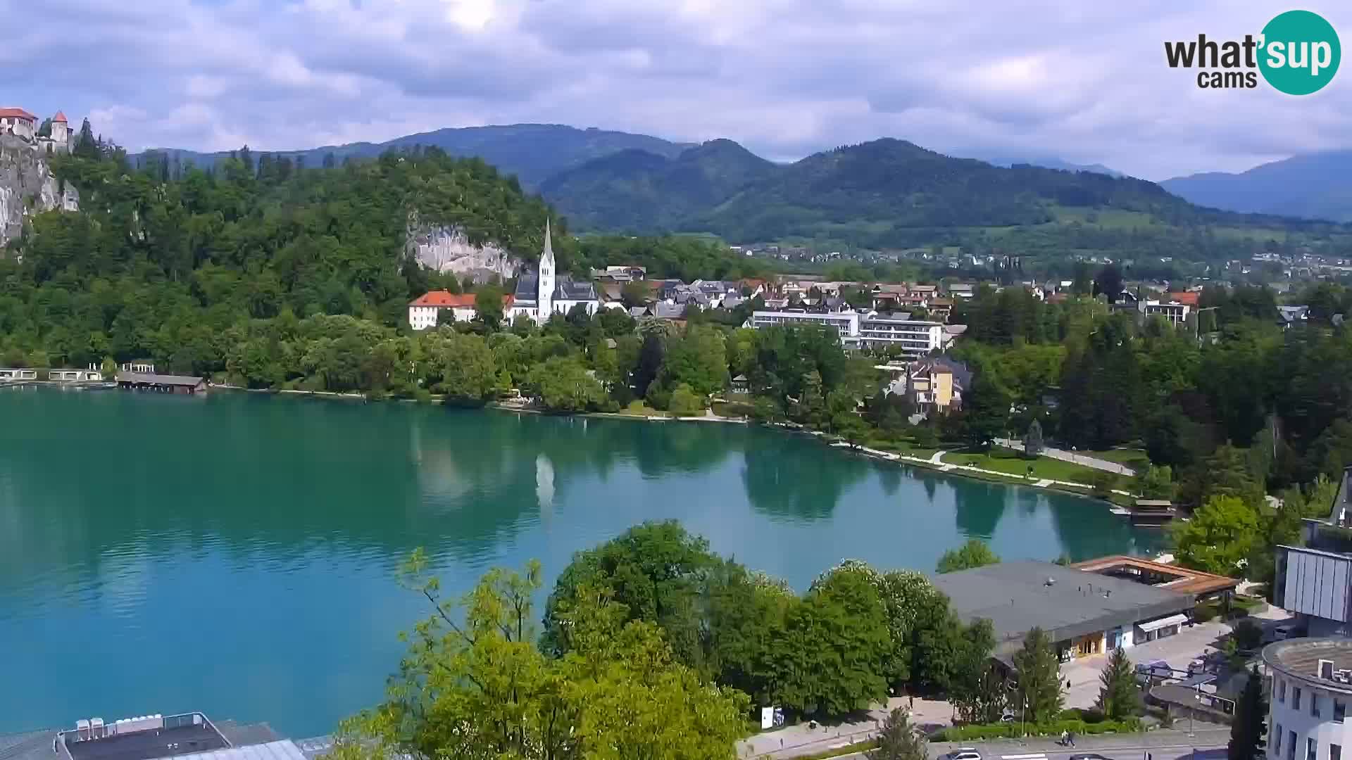 Panorama Blejskega jezera