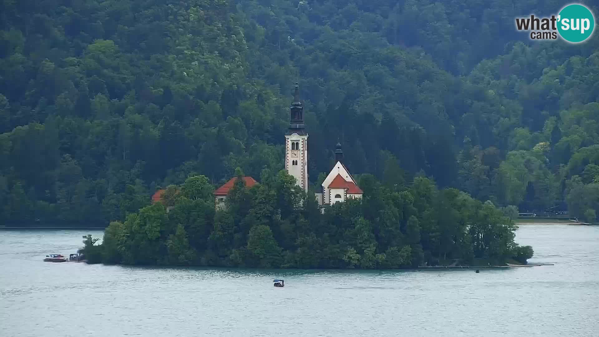 Panorama des Sees Bled
