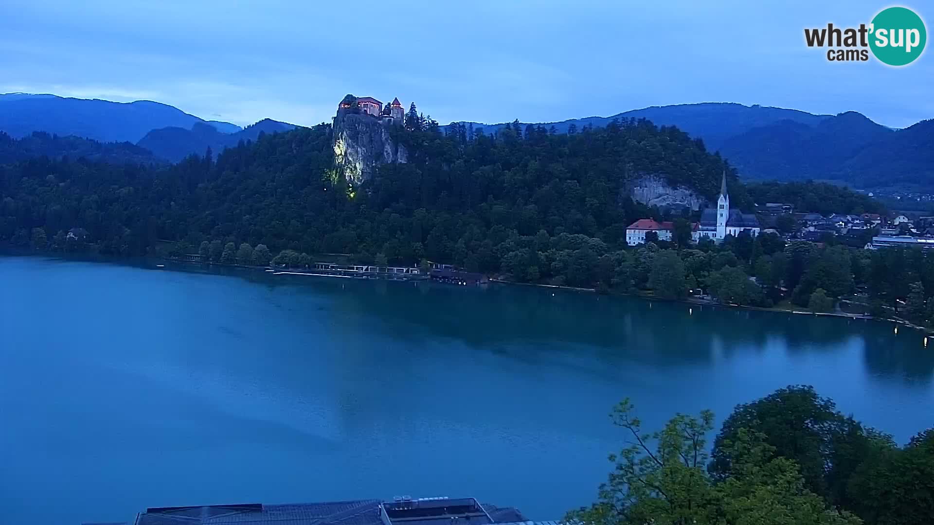 Panorama of Lake Bled