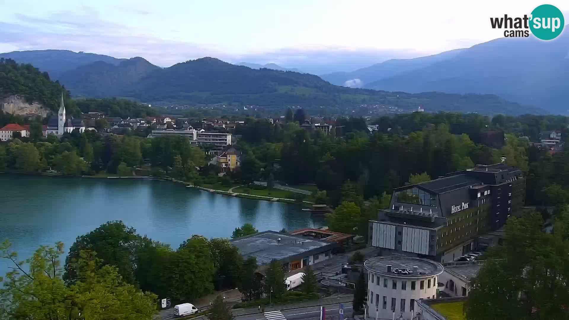 Panorama du lac de Bled