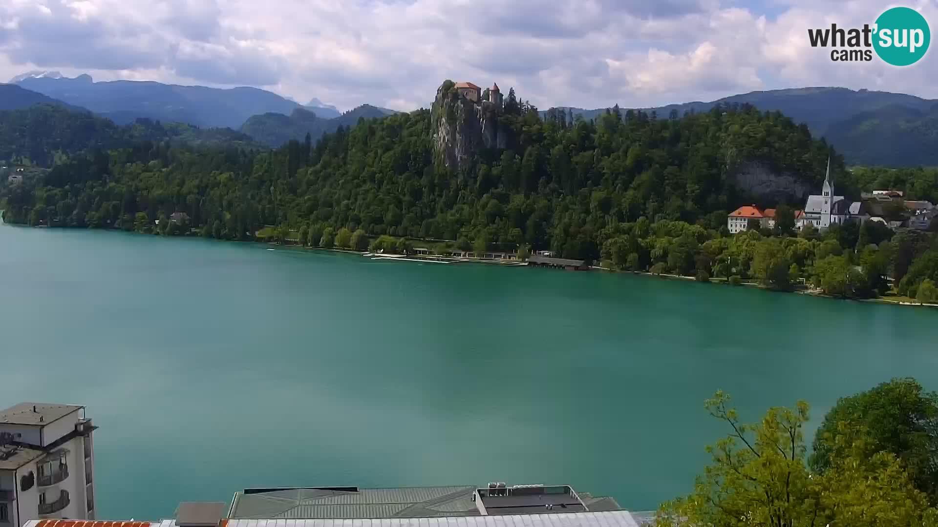 Panorama Blejskega jezera