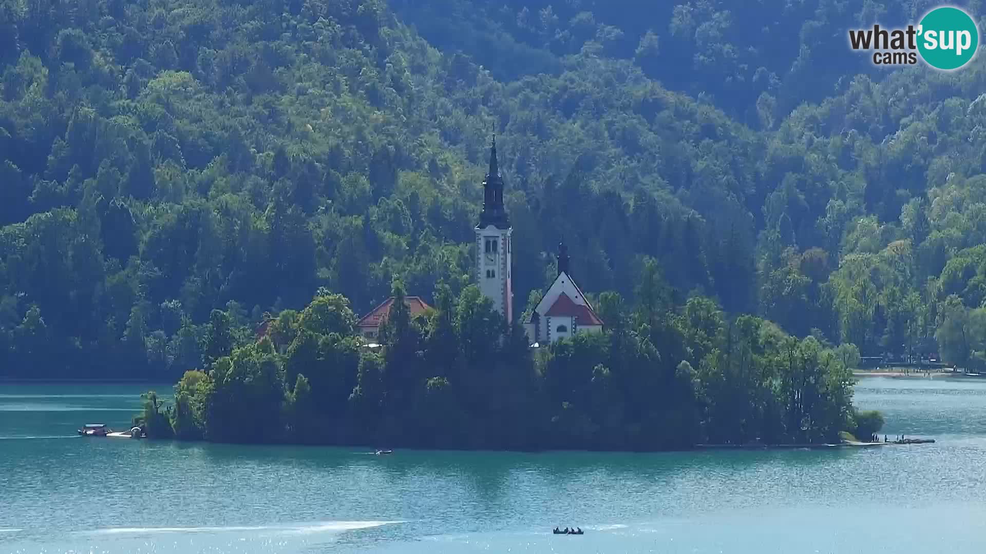 Panorama del lago Bled