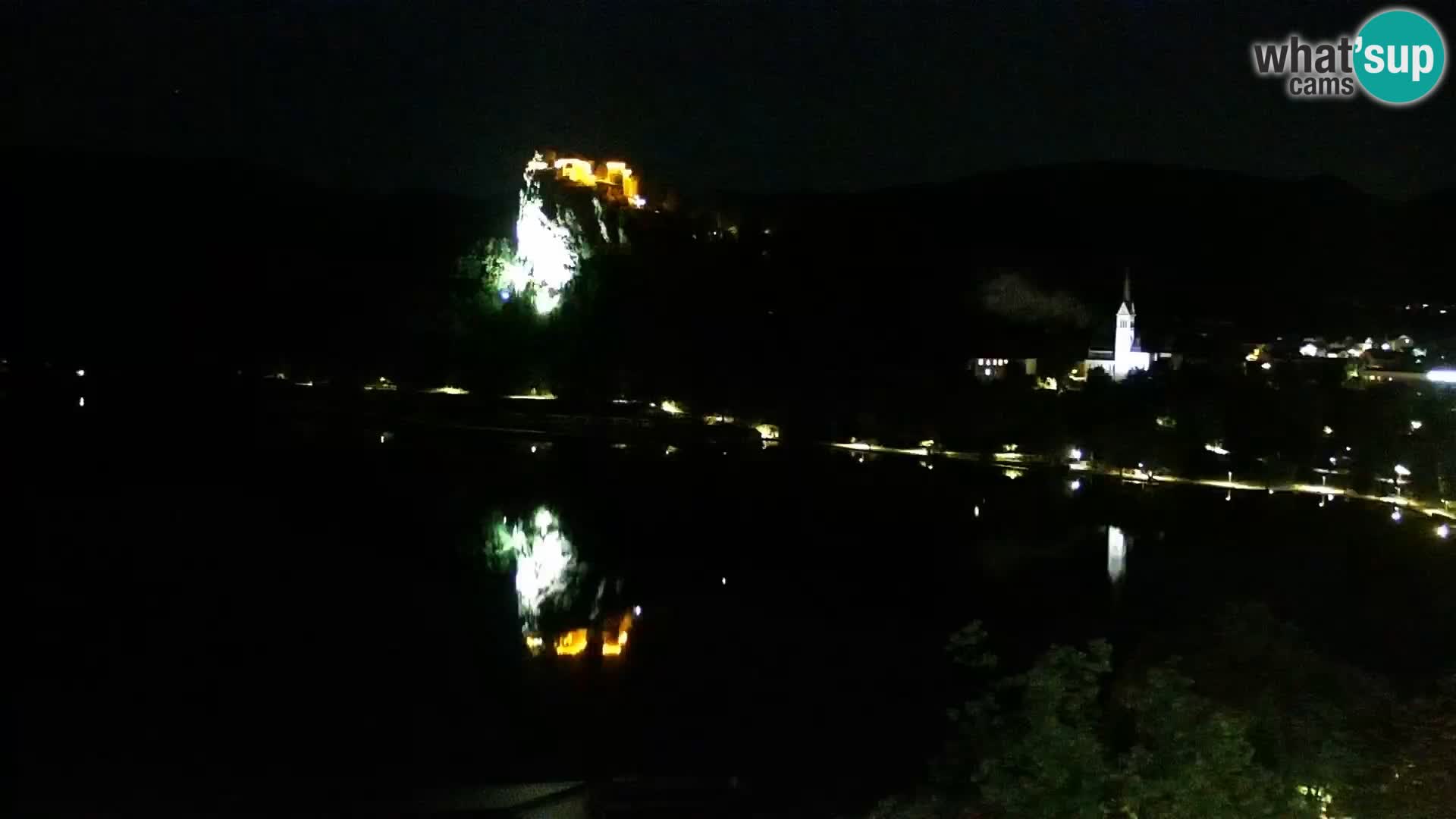 Panorama del lago Bled