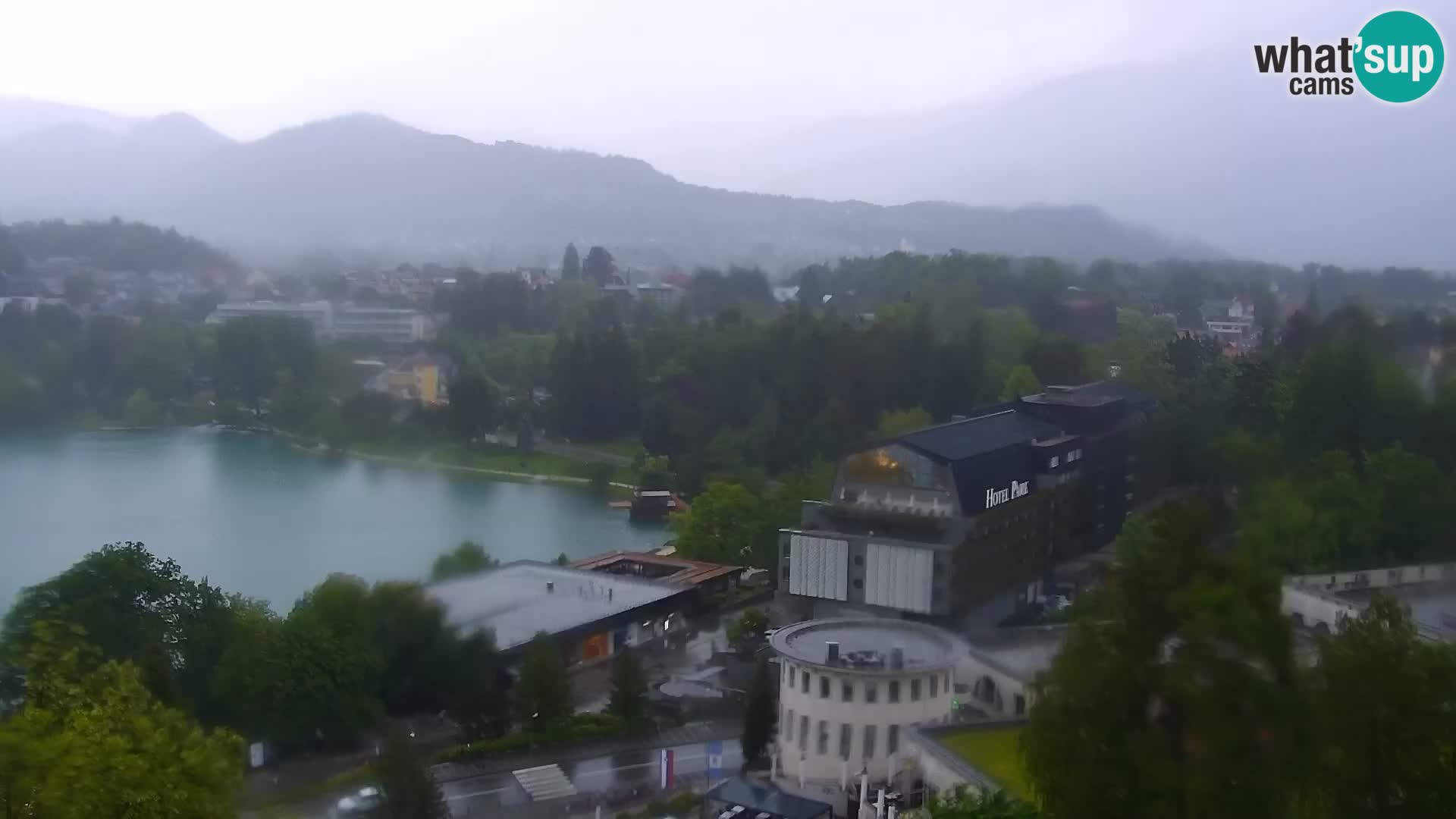 Panorama des Sees Bled