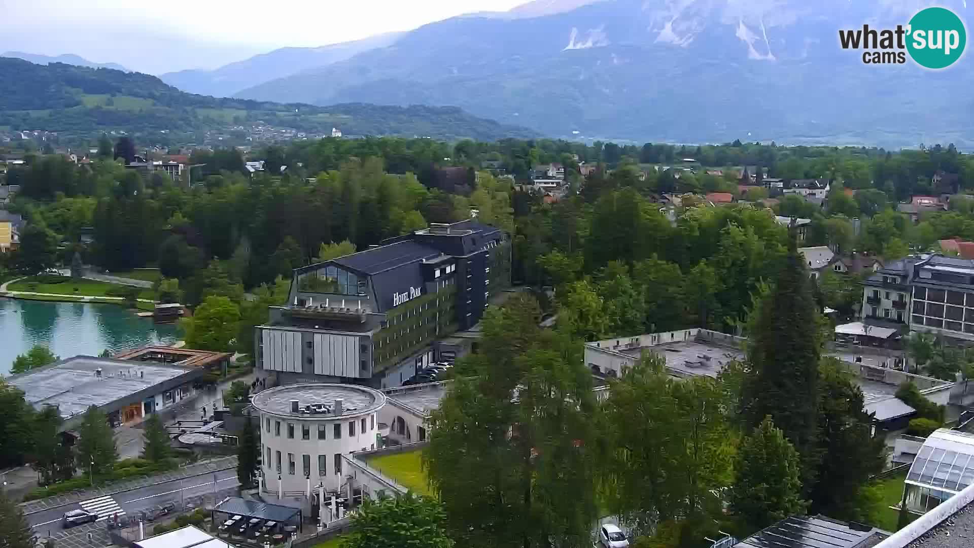 Panorama del lago Bled