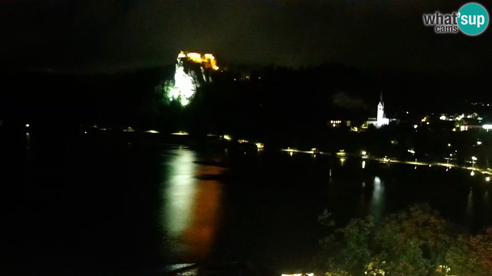 Panorama del lago Bled